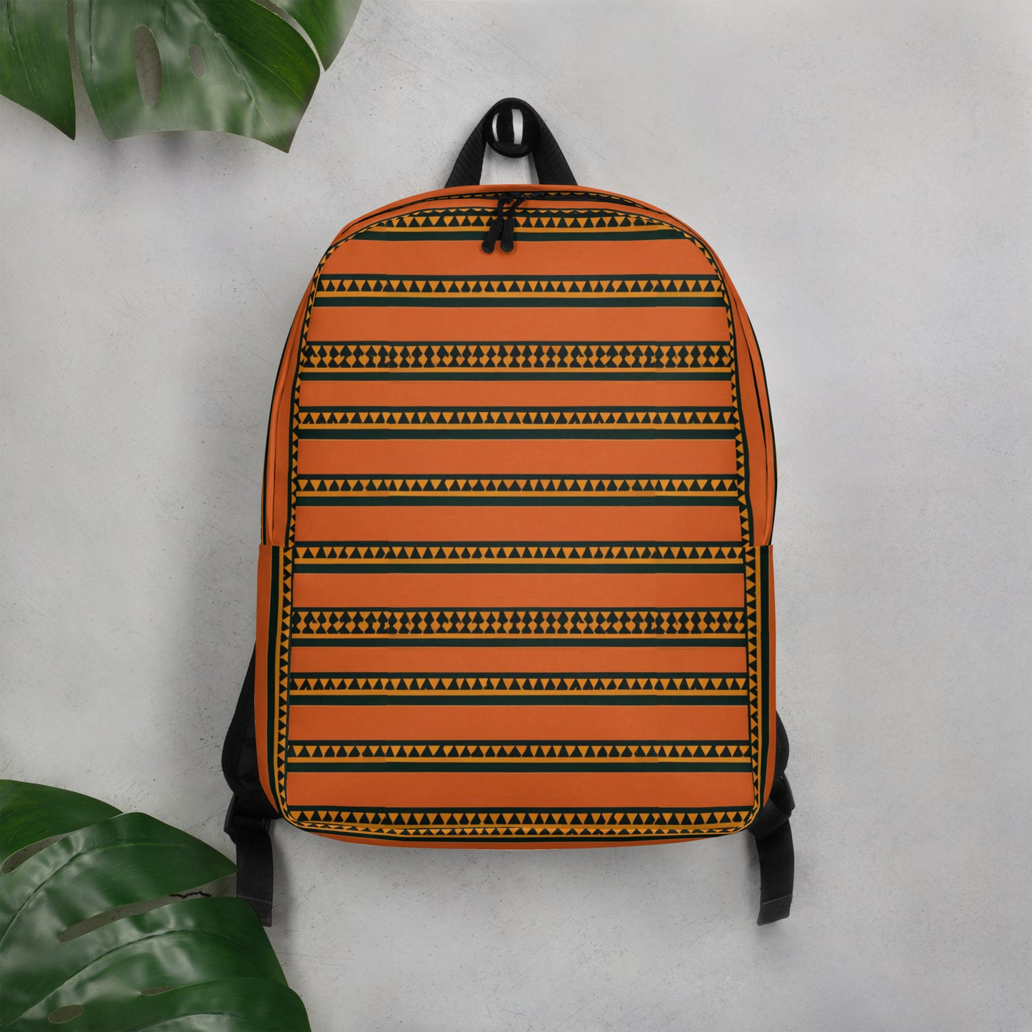 Timbuktu Tangerine Tapestry Minimalist Backpack