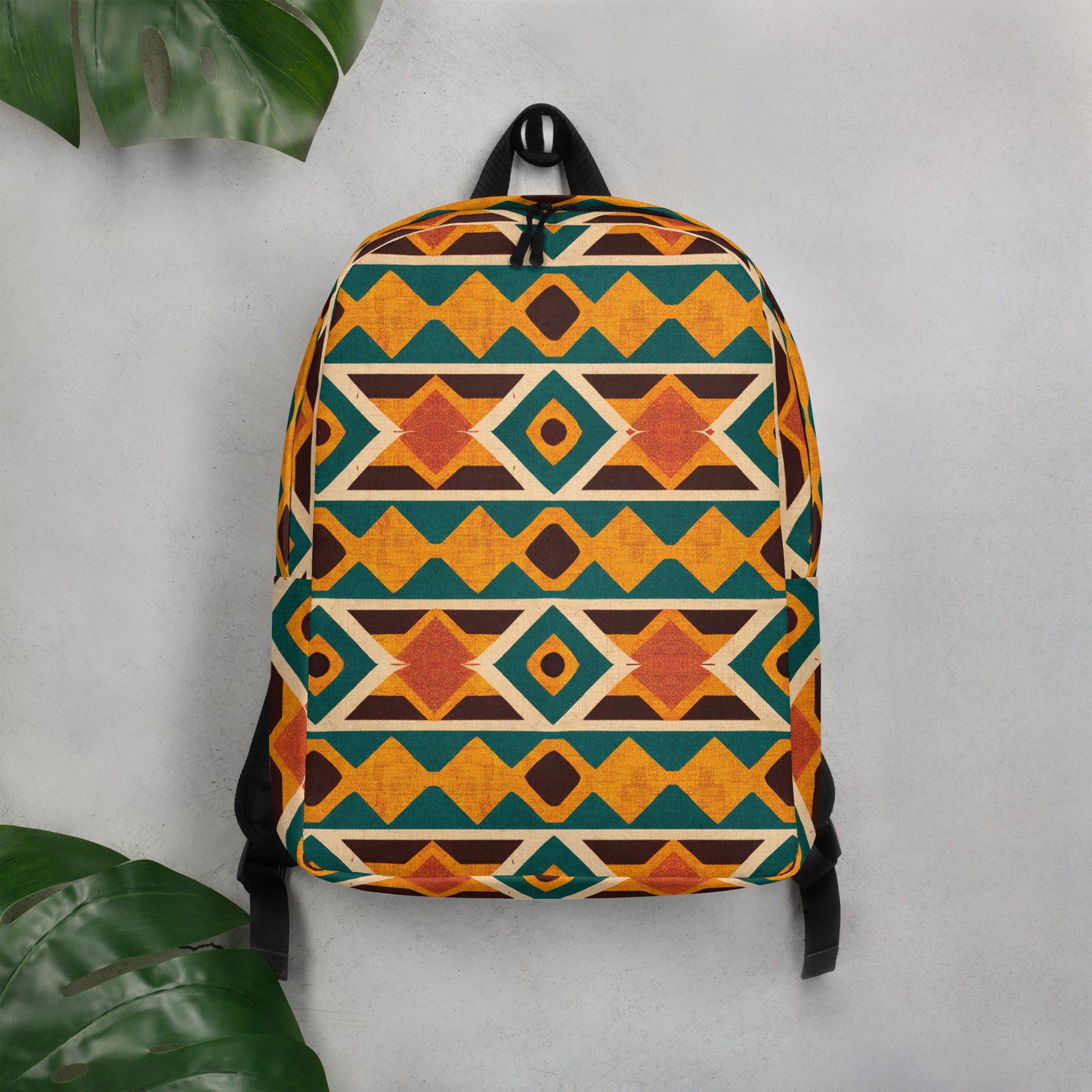 Tropical Diamond Tango Minimalist Backpack