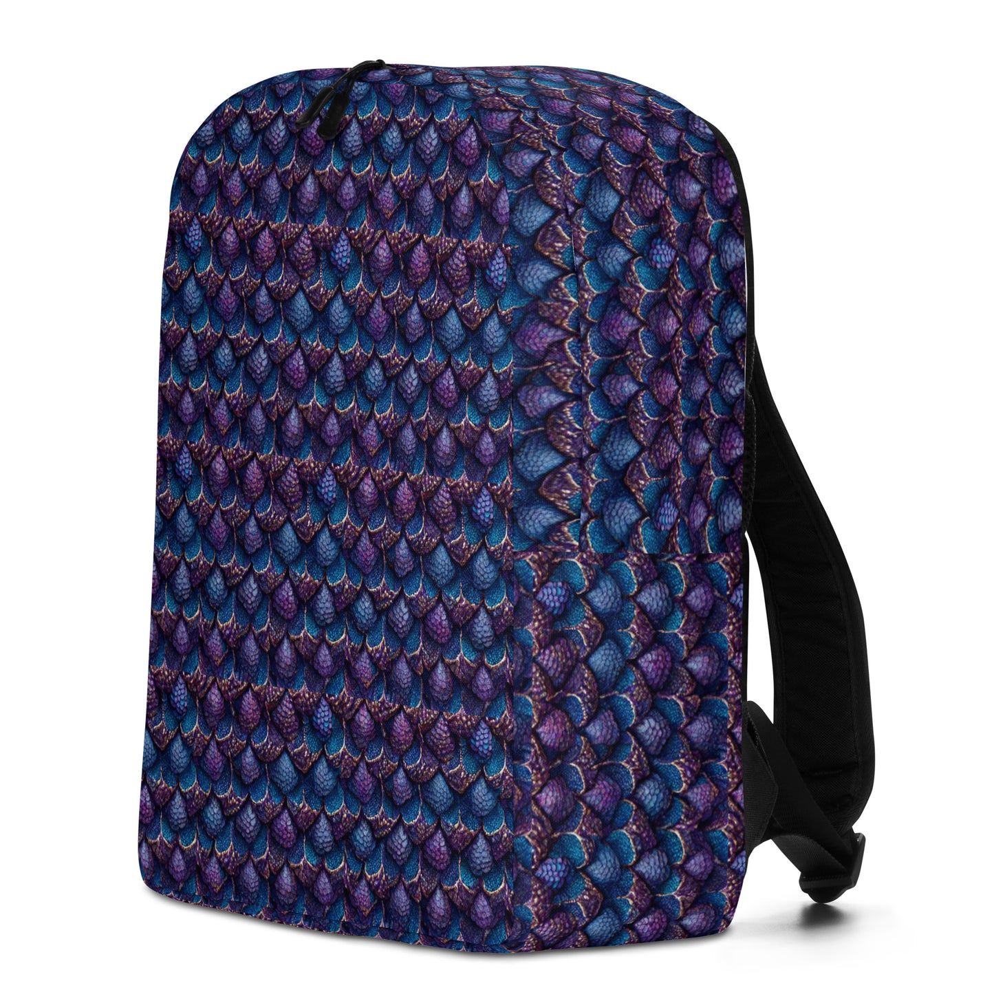 Luminosa, the Radiant Amethyst Drakon Minimalist Backpack