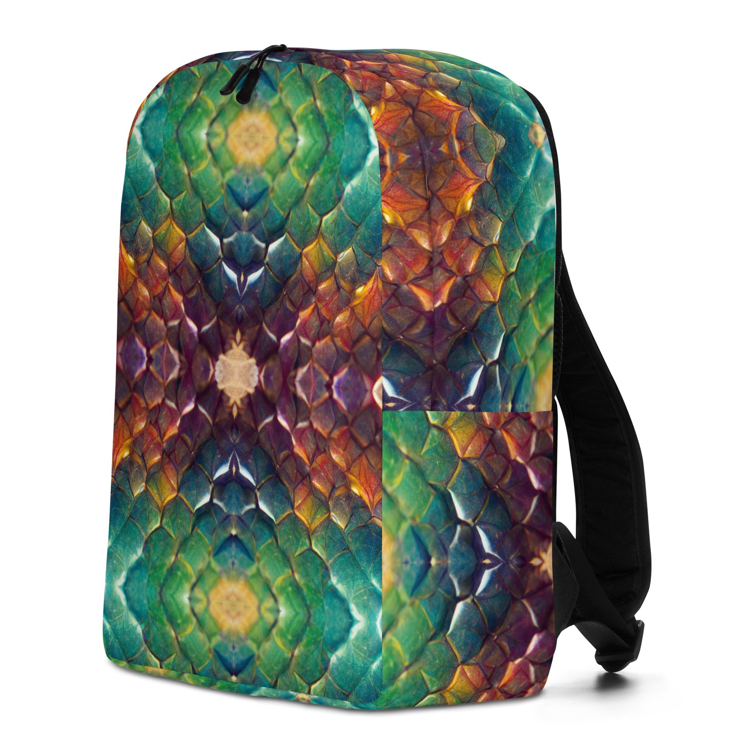 Prismijimmy, the Rainbow Guardian Dragon Minimalist Backpack