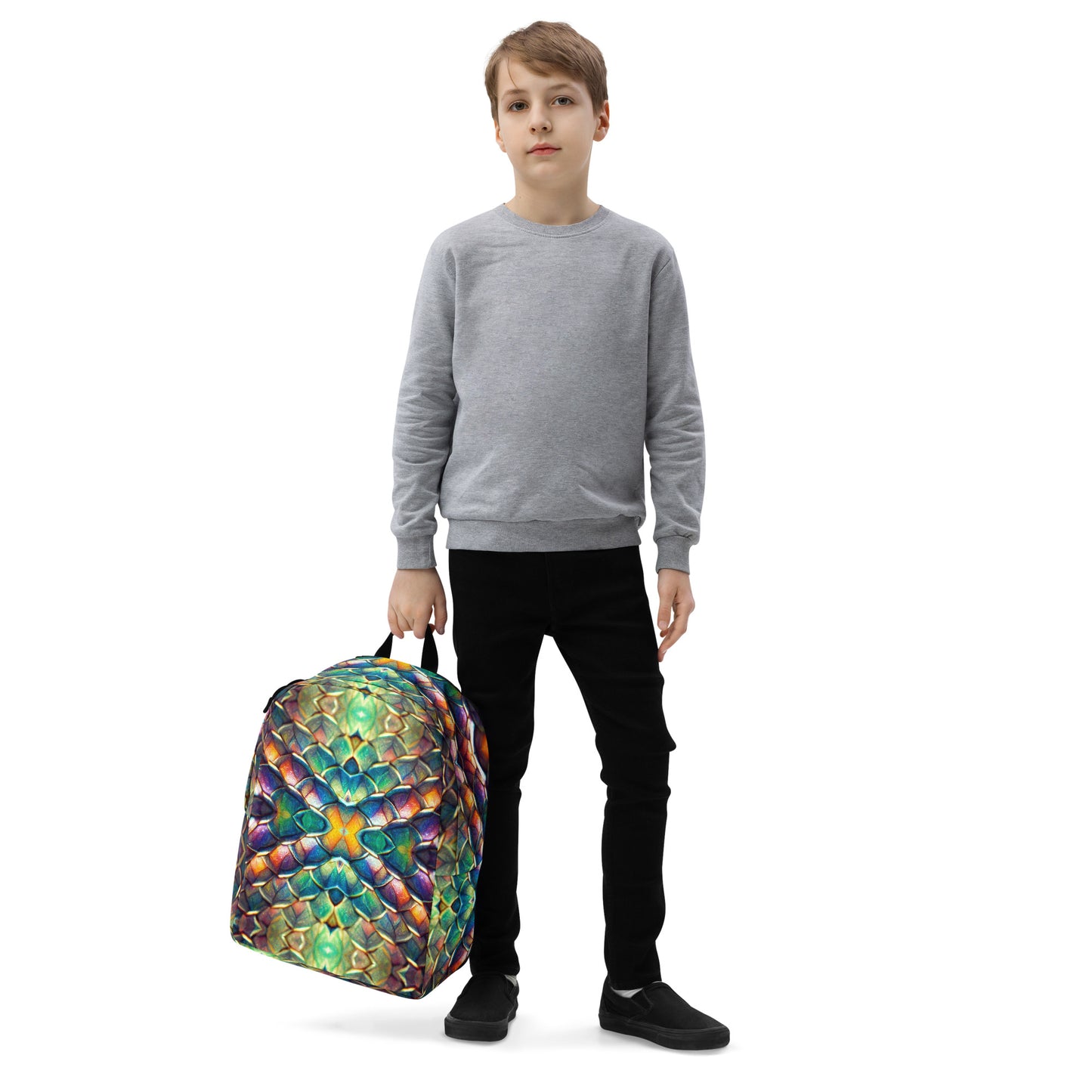 Margonithia, the Glittering Rainbow Sovereign Minimalist Backpack