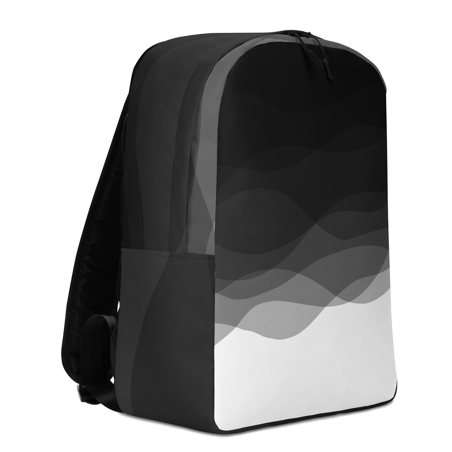 Graphite Waves Minimalist Backpack