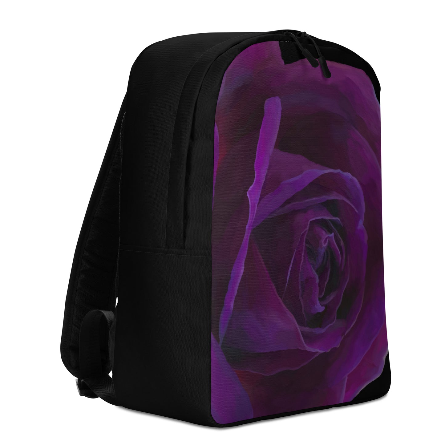 Joey’s Purple Rose Minimalist Backpack