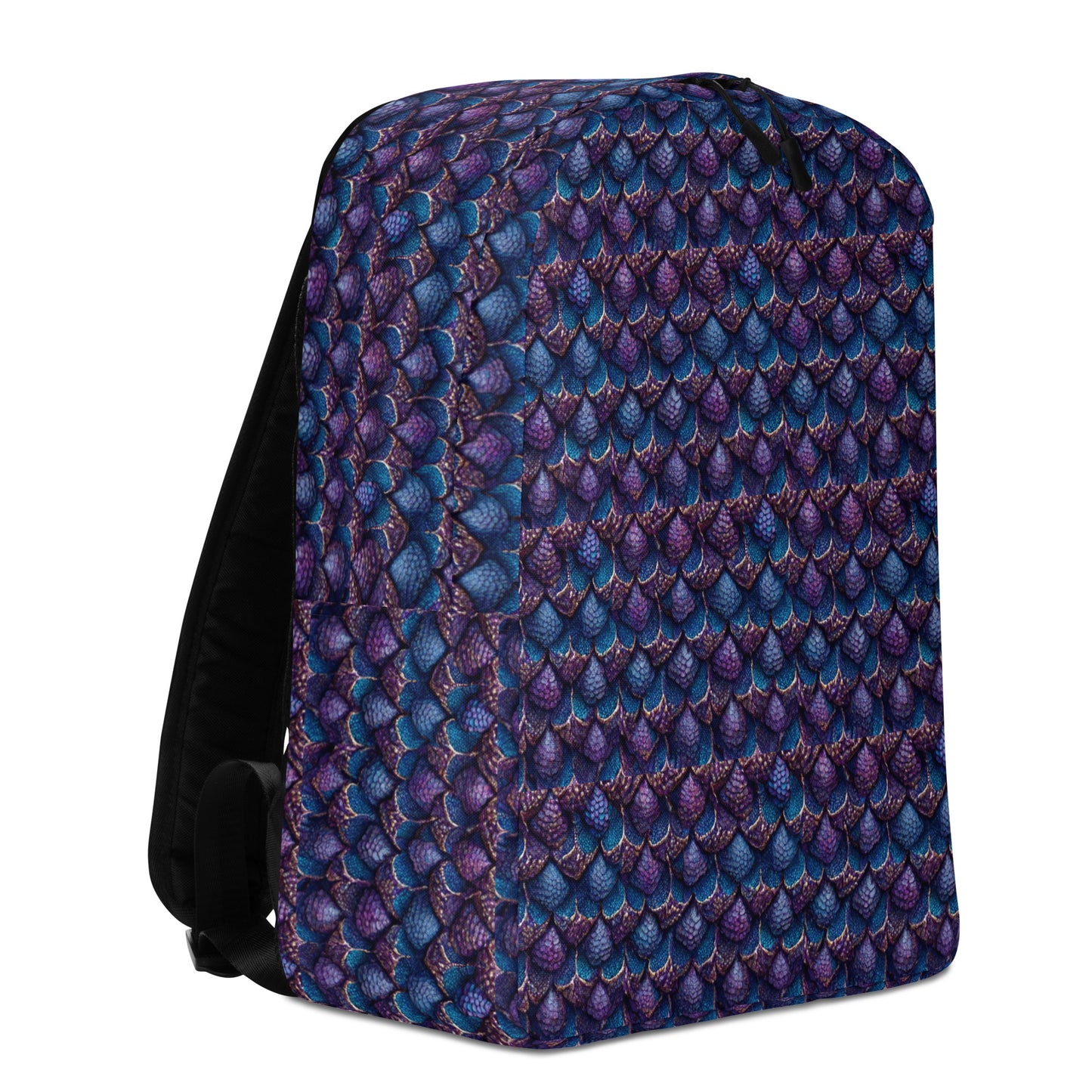 Luminosa, the Radiant Amethyst Drakon Minimalist Backpack