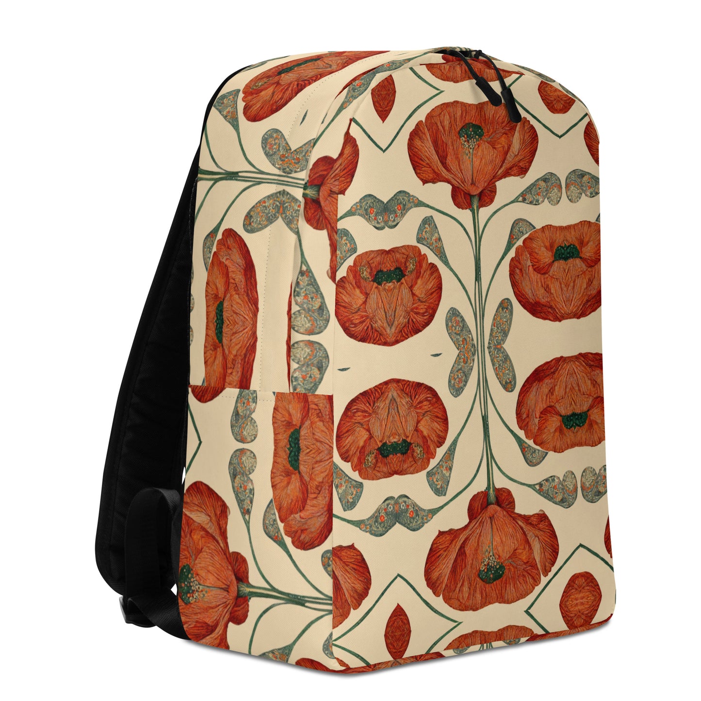 Poppies for Klimt Minimalist Backpack