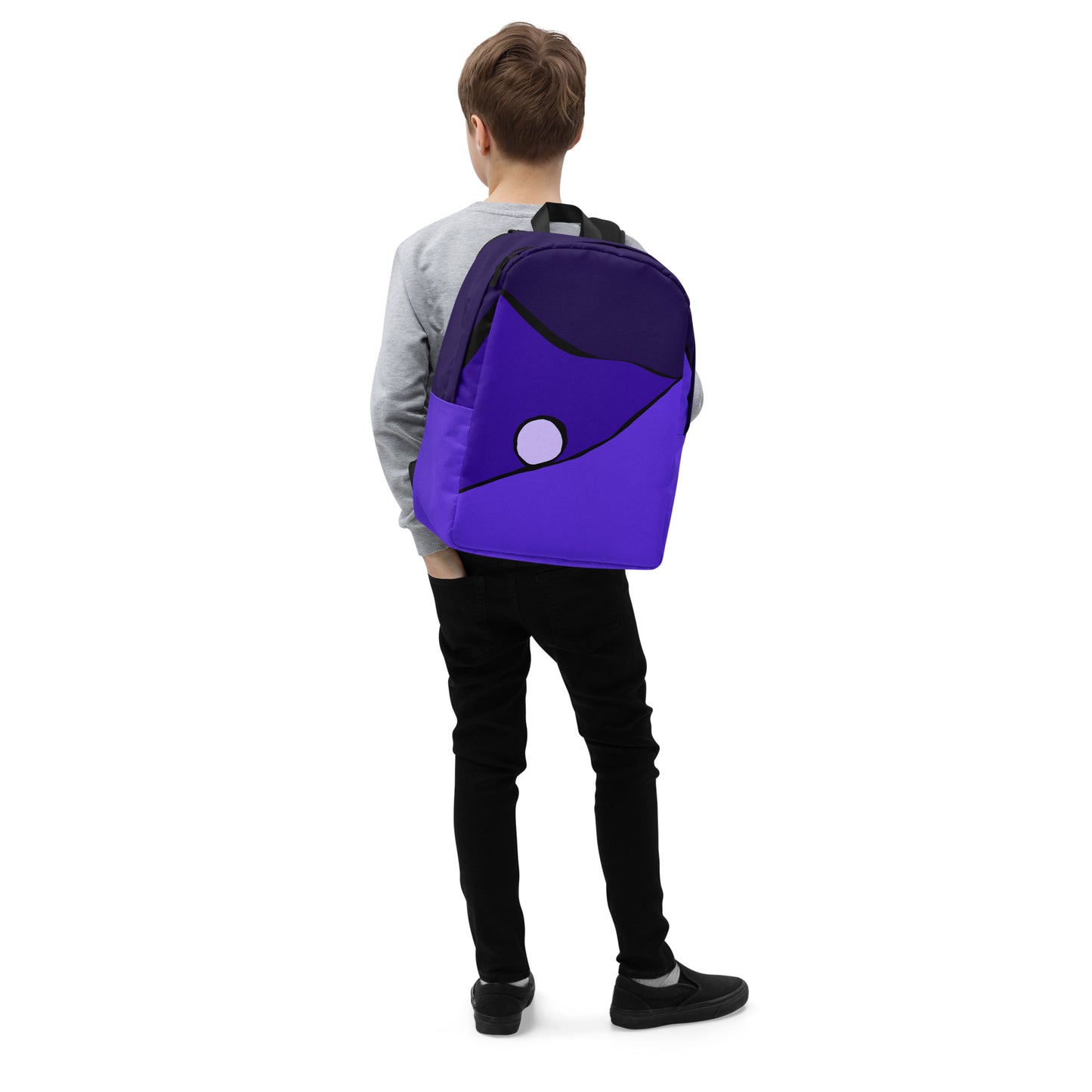 Darkest Night Minimalist Backpack