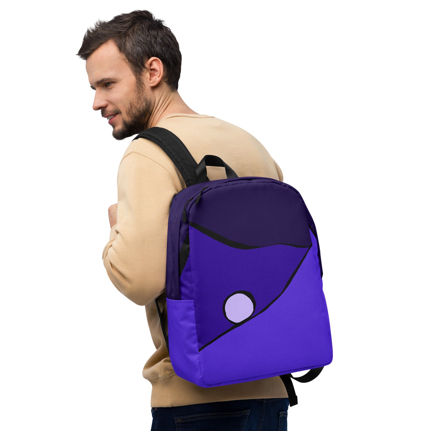 Darkest Night Minimalist Backpack