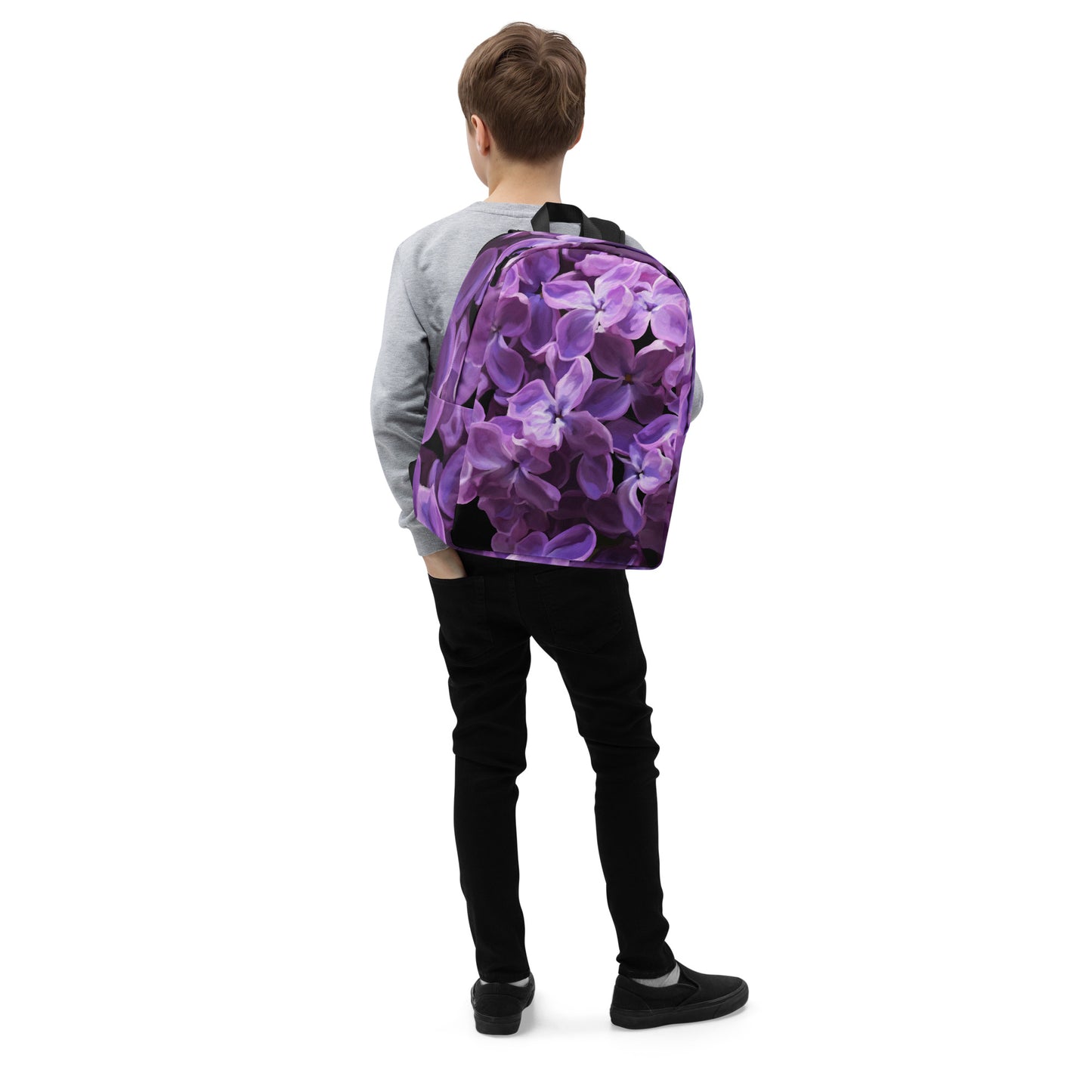 Jimmy’s Lilac Minimalist Backpack