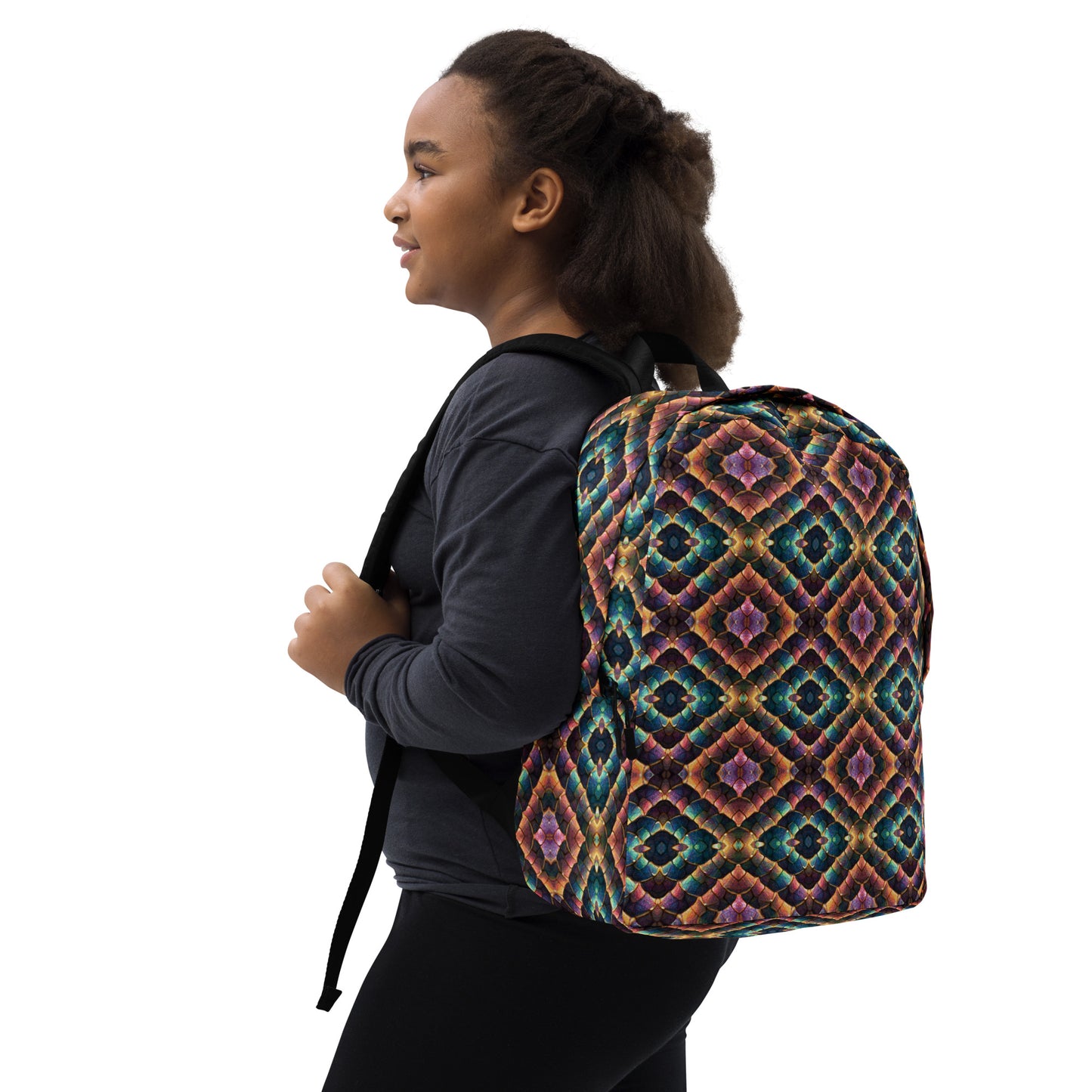 Joannesong, the Prismatic Wilderness Muse Minimalist Backpack