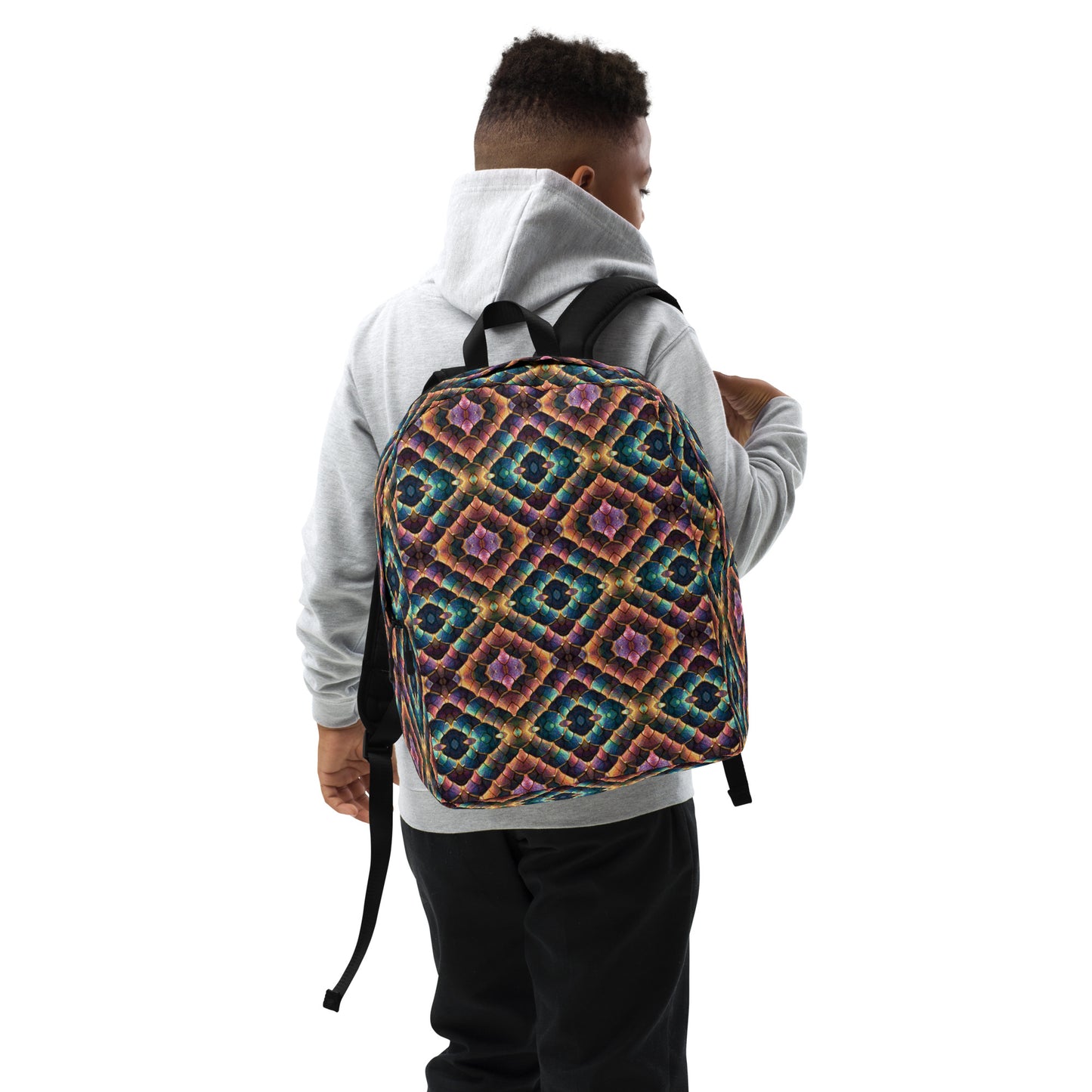 Joannesong, the Prismatic Wilderness Muse Minimalist Backpack