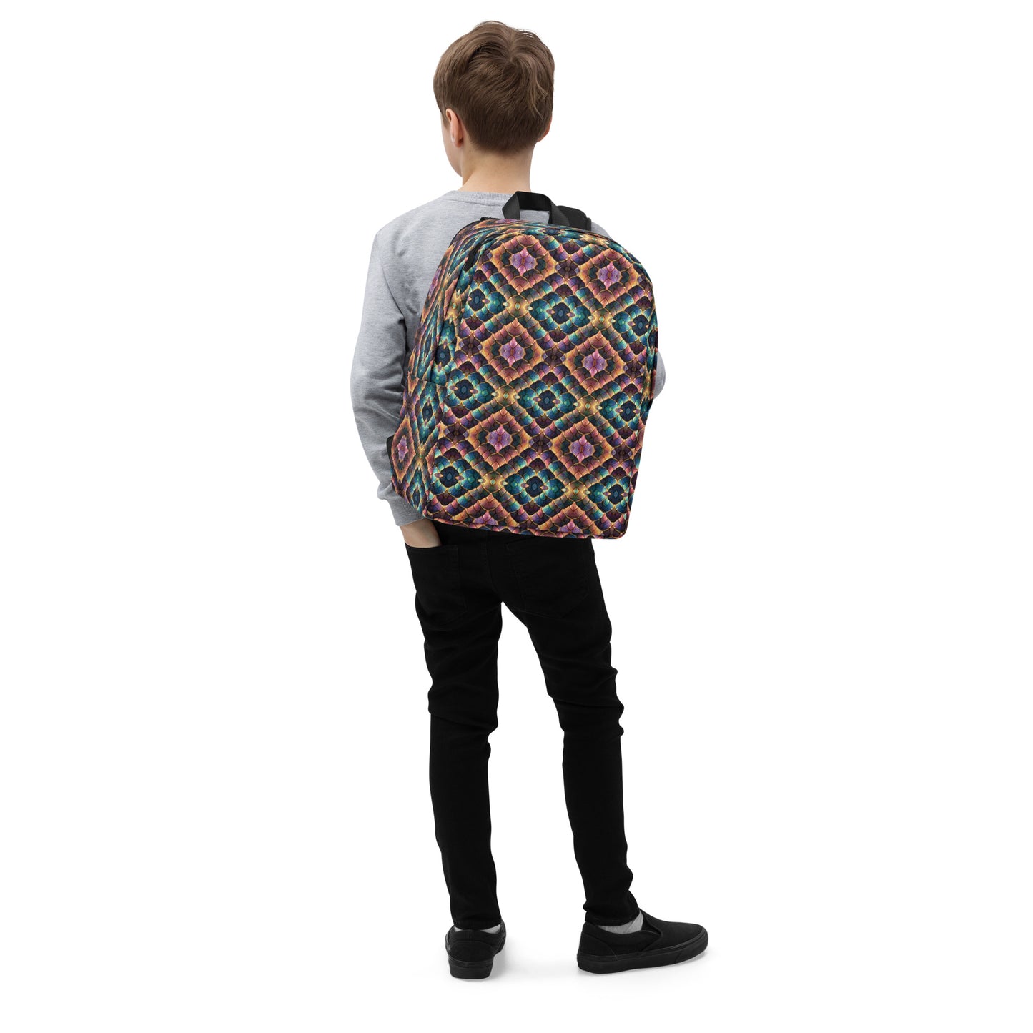 Joannesong, the Prismatic Wilderness Muse Minimalist Backpack