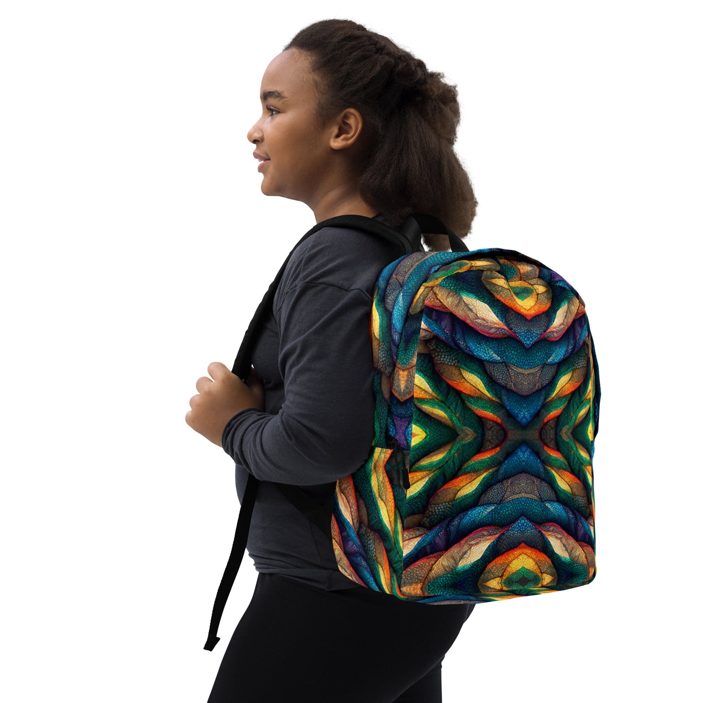 Maderaestro, the Melodic Maestro Dragon Minimalist Backpack