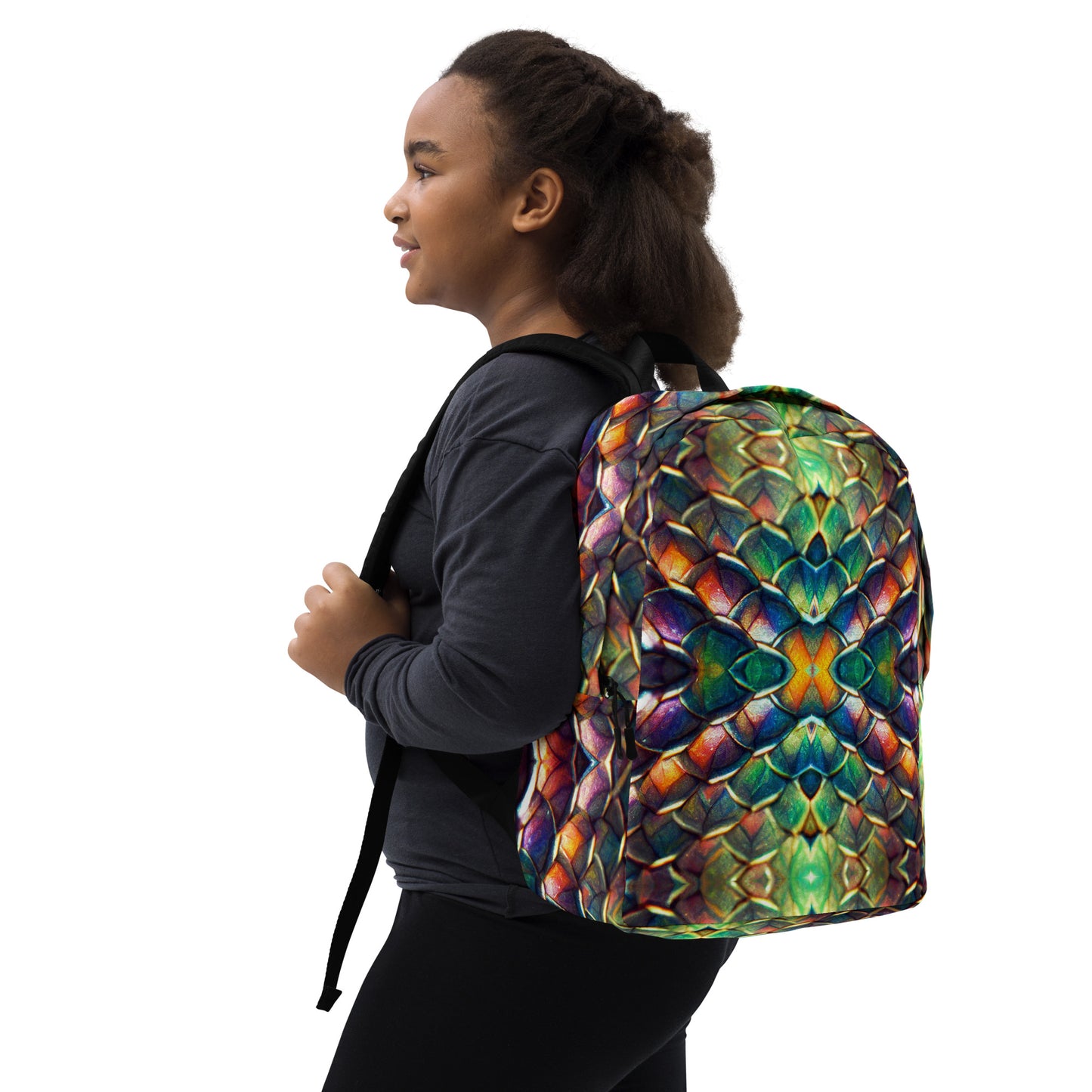 Margonithia, the Glittering Rainbow Sovereign Minimalist Backpack