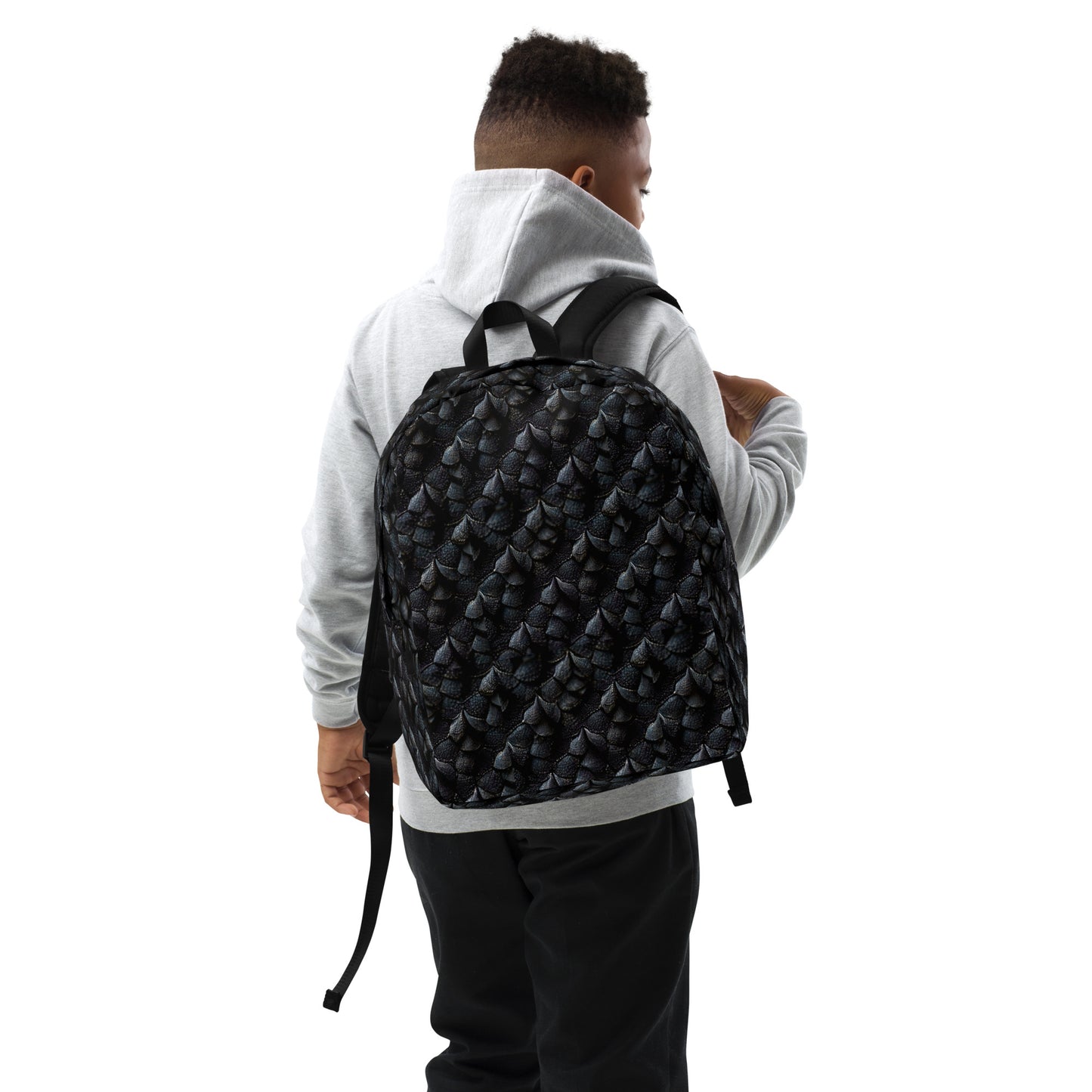 Onyxxor, the Cliff Sentinel Dragon Minimalist Backpack