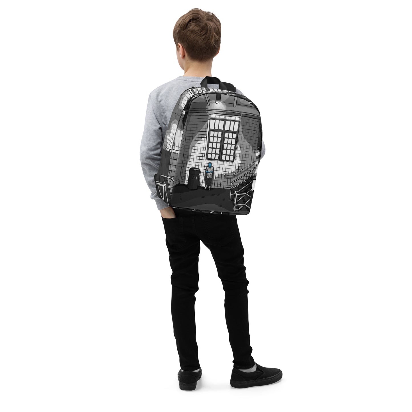 Parkchester Subway Station, Bronx, NY Minimalist Backpack