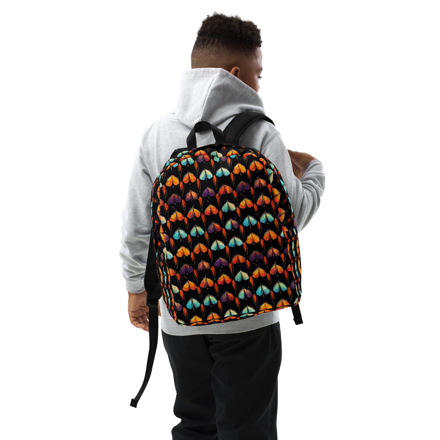 Quilted Wings Minimalist Backpack