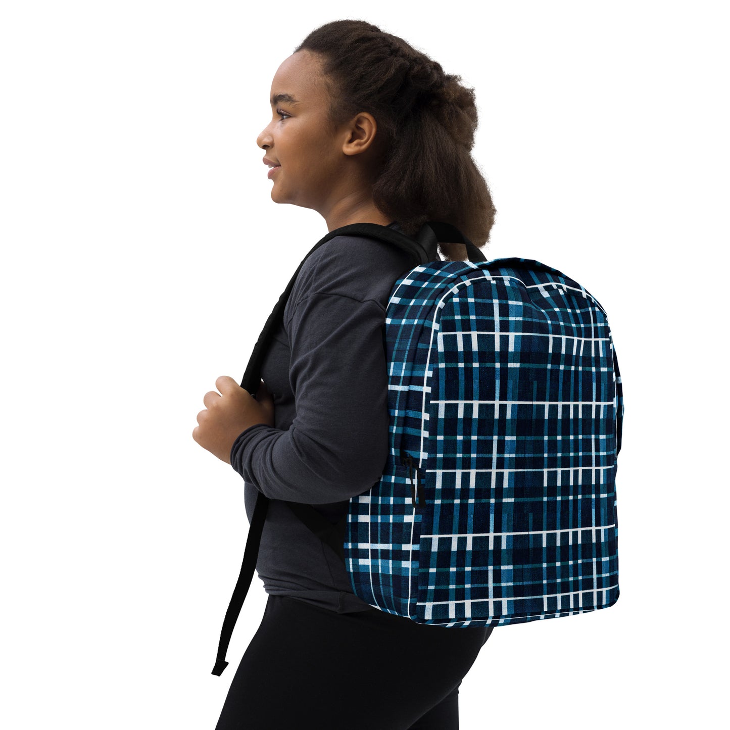 Royal Blue Scottish Heritage Minimalist Backpack