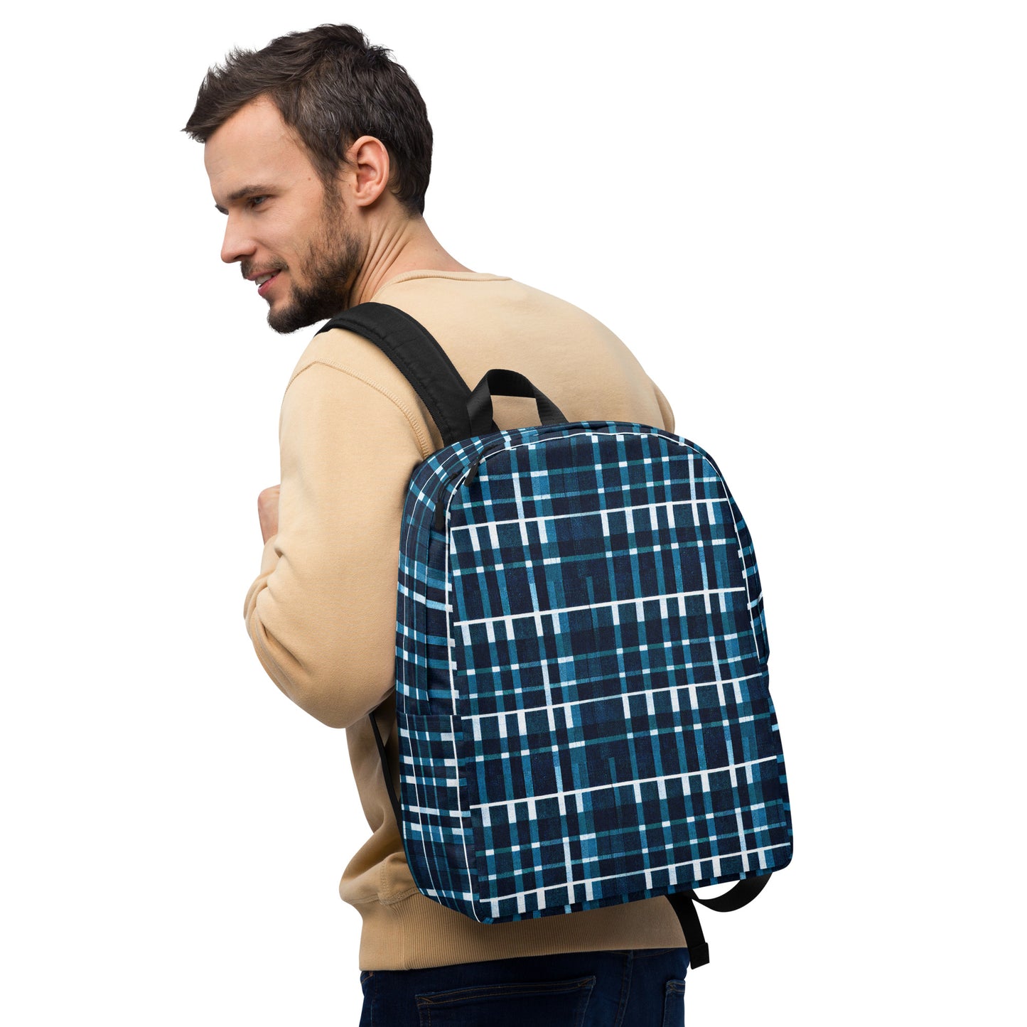 Royal Blue Scottish Heritage Minimalist Backpack