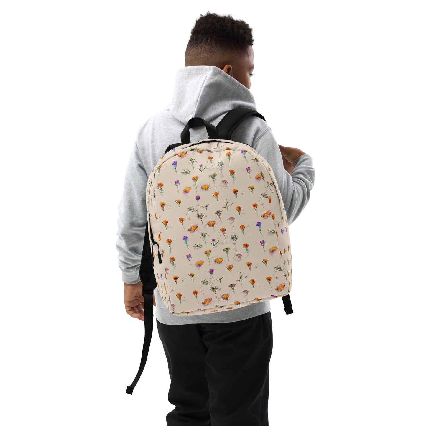 Sketches in Bloom Minimalist Backpack