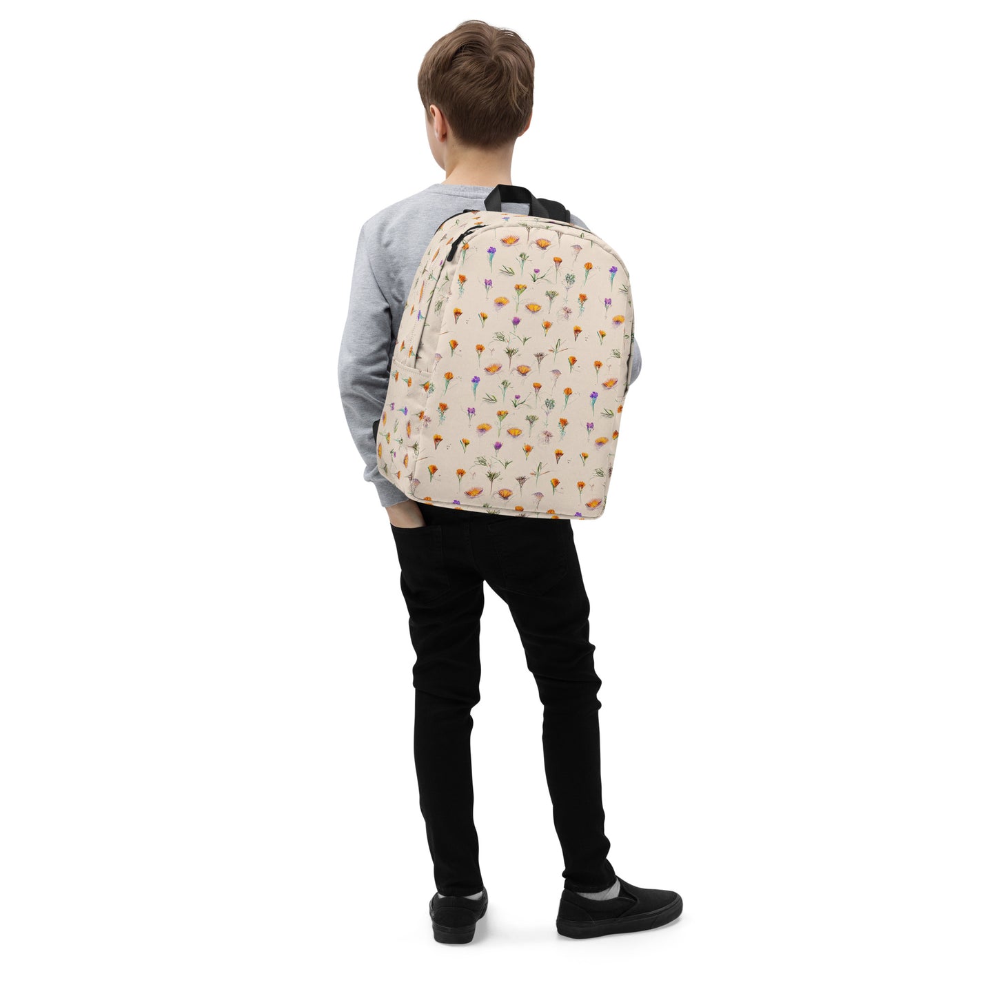 Sketches in Bloom Minimalist Backpack