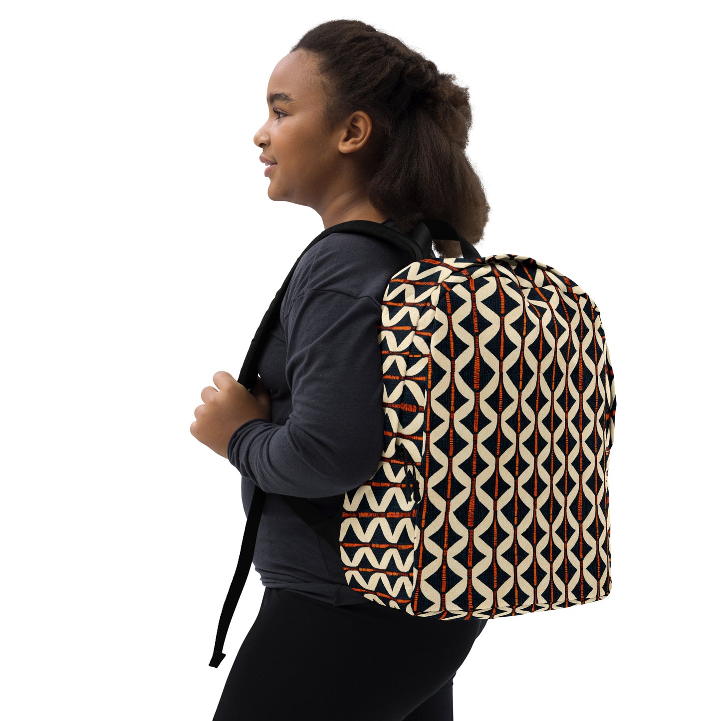 Tribal Tones In Harmony Minimalist Backpack