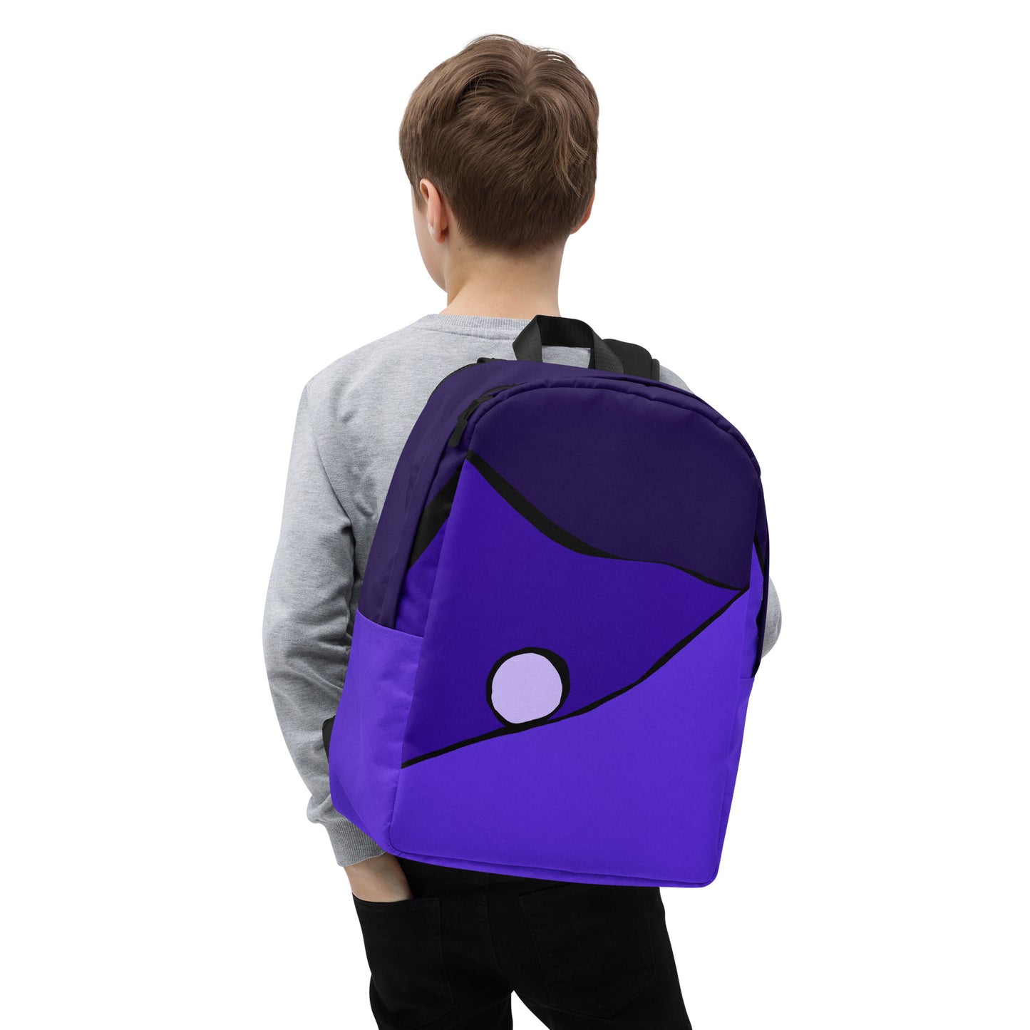 Darkest Night Minimalist Backpack