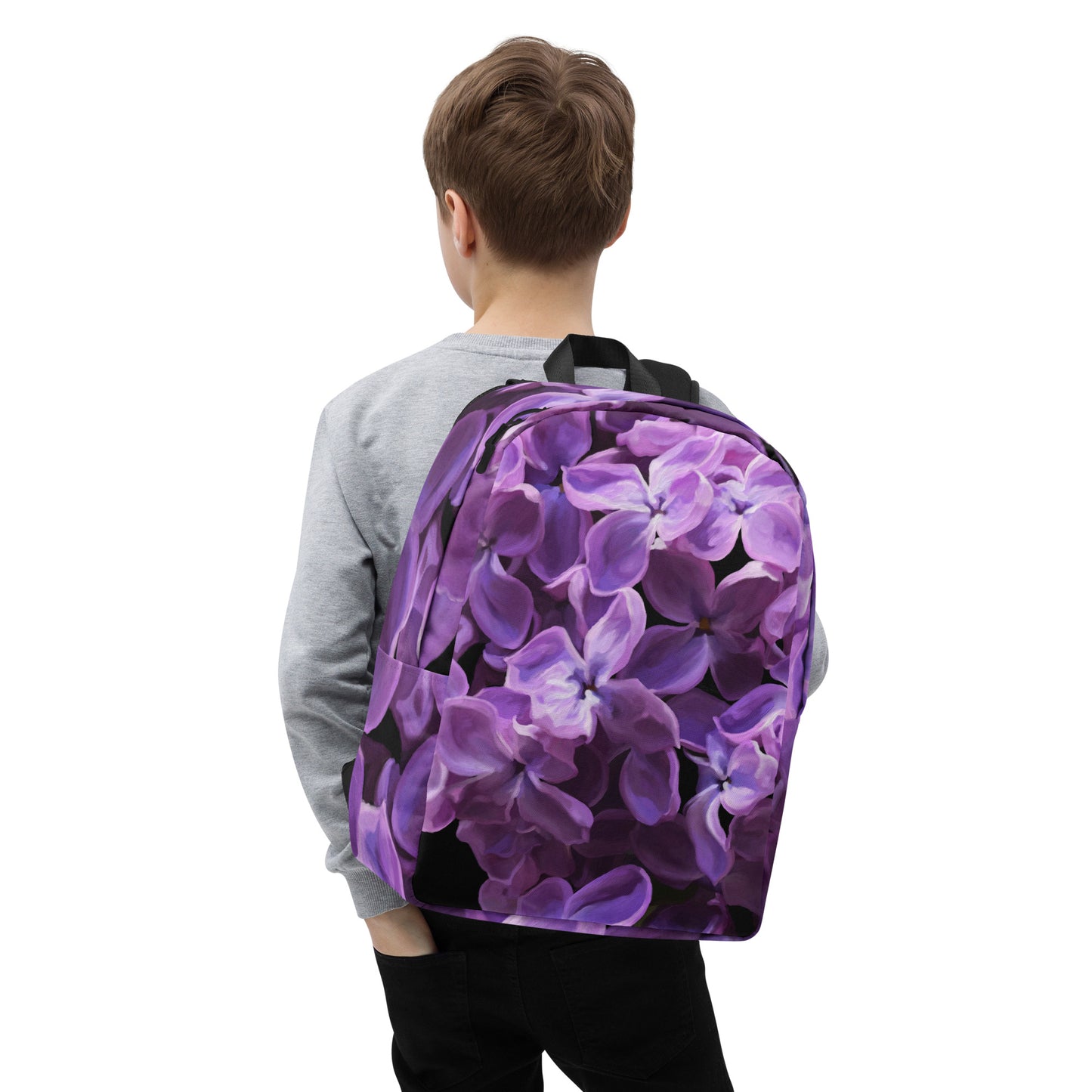 Jimmy’s Lilac Minimalist Backpack