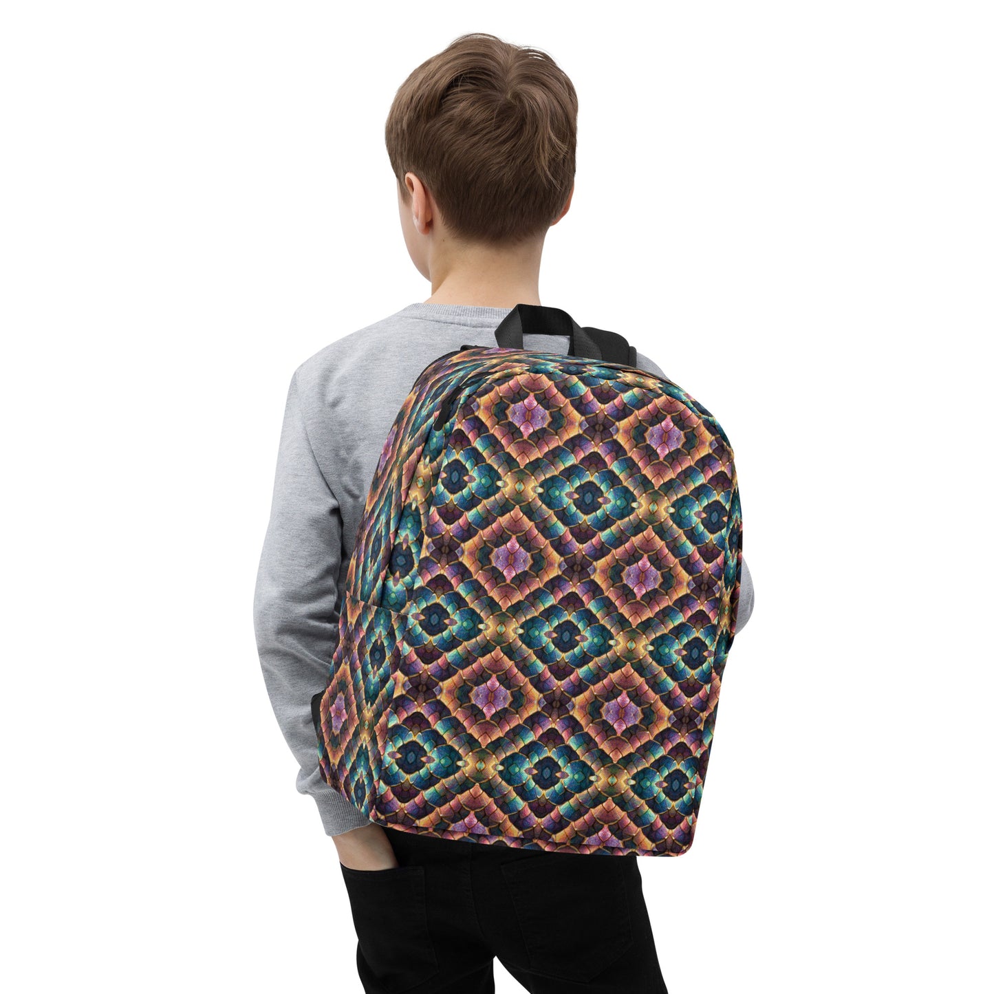 Joannesong, the Prismatic Wilderness Muse Minimalist Backpack