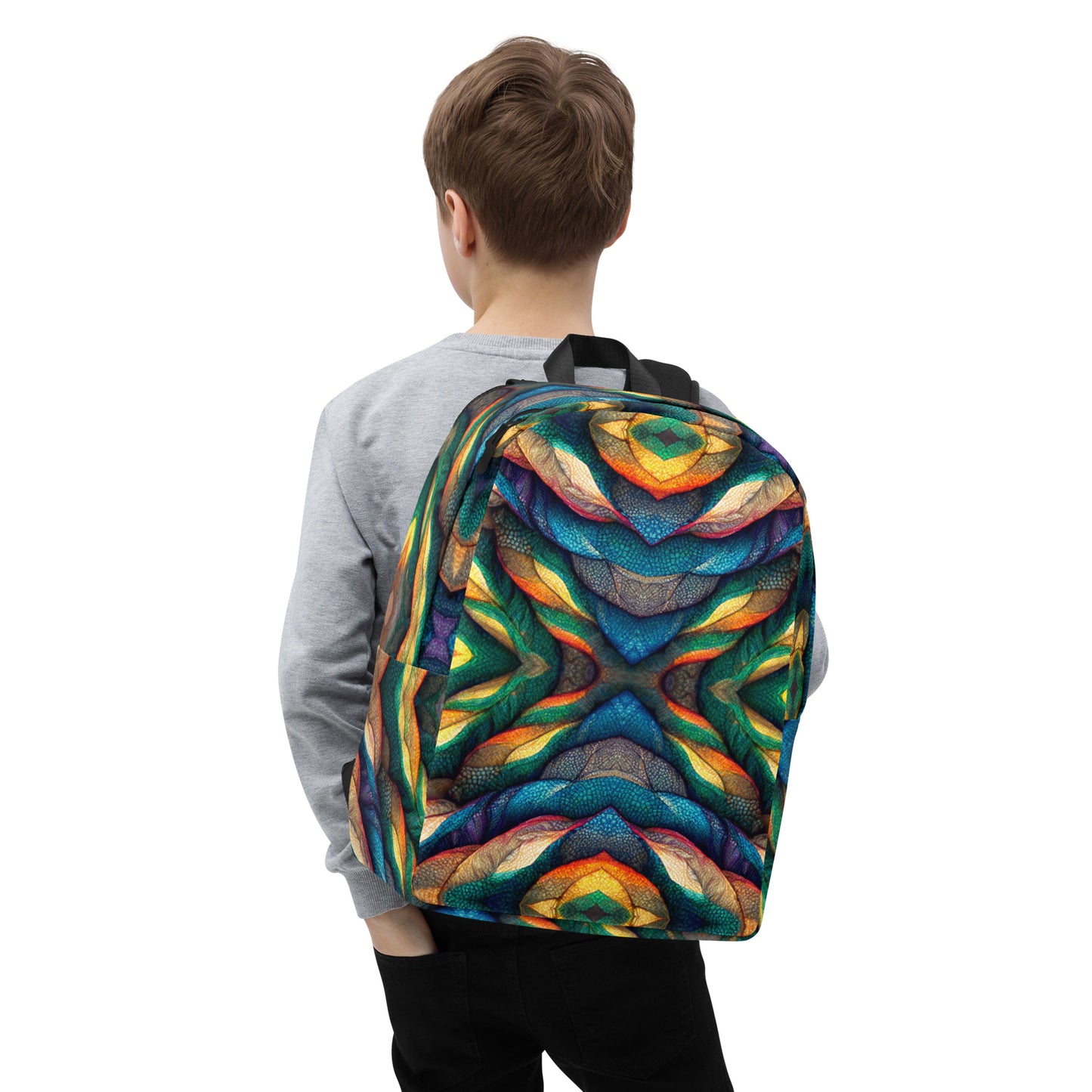 Maderaestro, the Melodic Maestro Dragon Minimalist Backpack