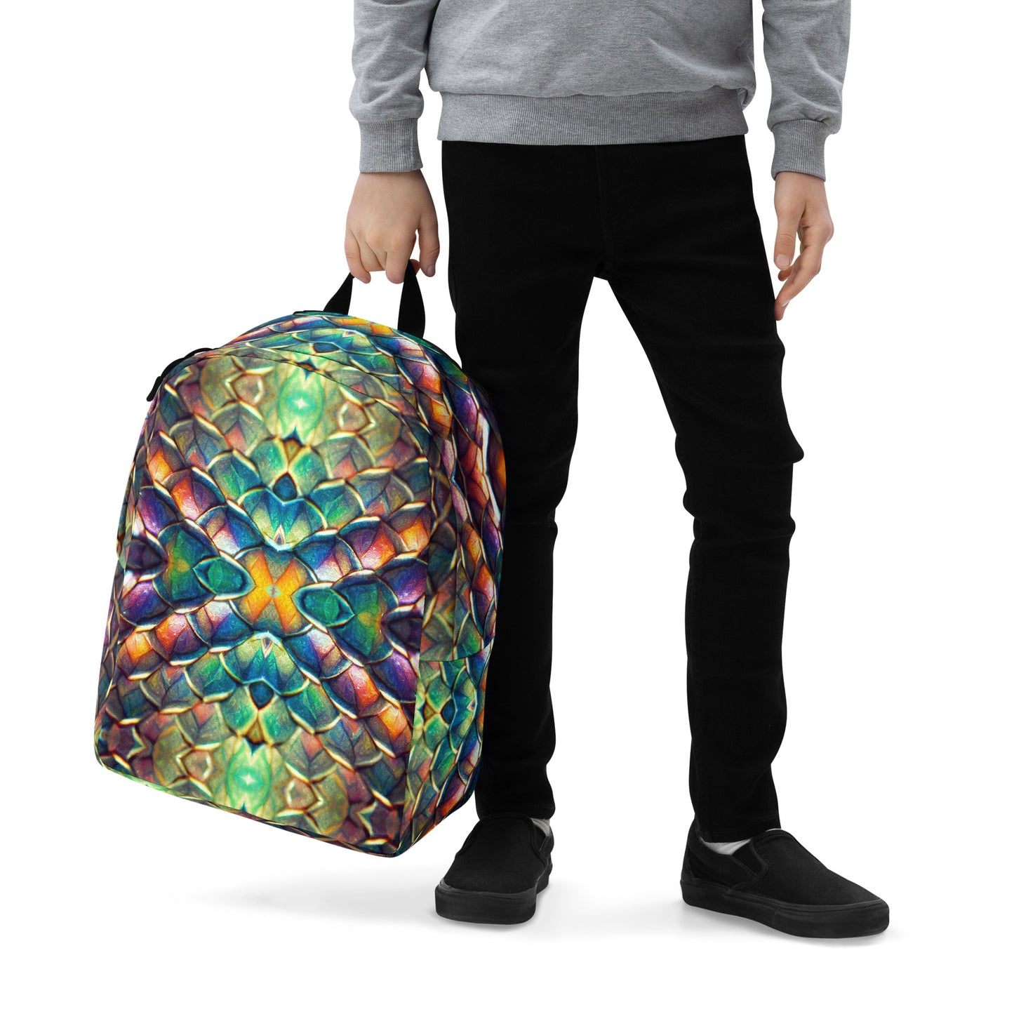 Margonithia, the Glittering Rainbow Sovereign Minimalist Backpack