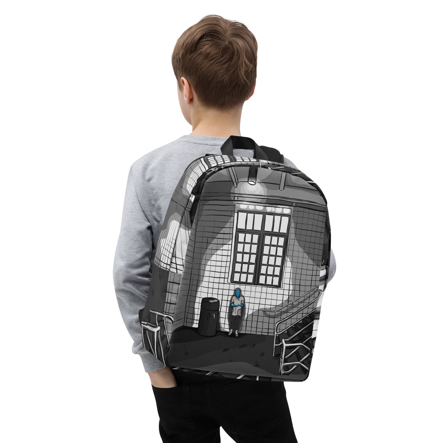 Parkchester Subway Station, Bronx, NY Minimalist Backpack