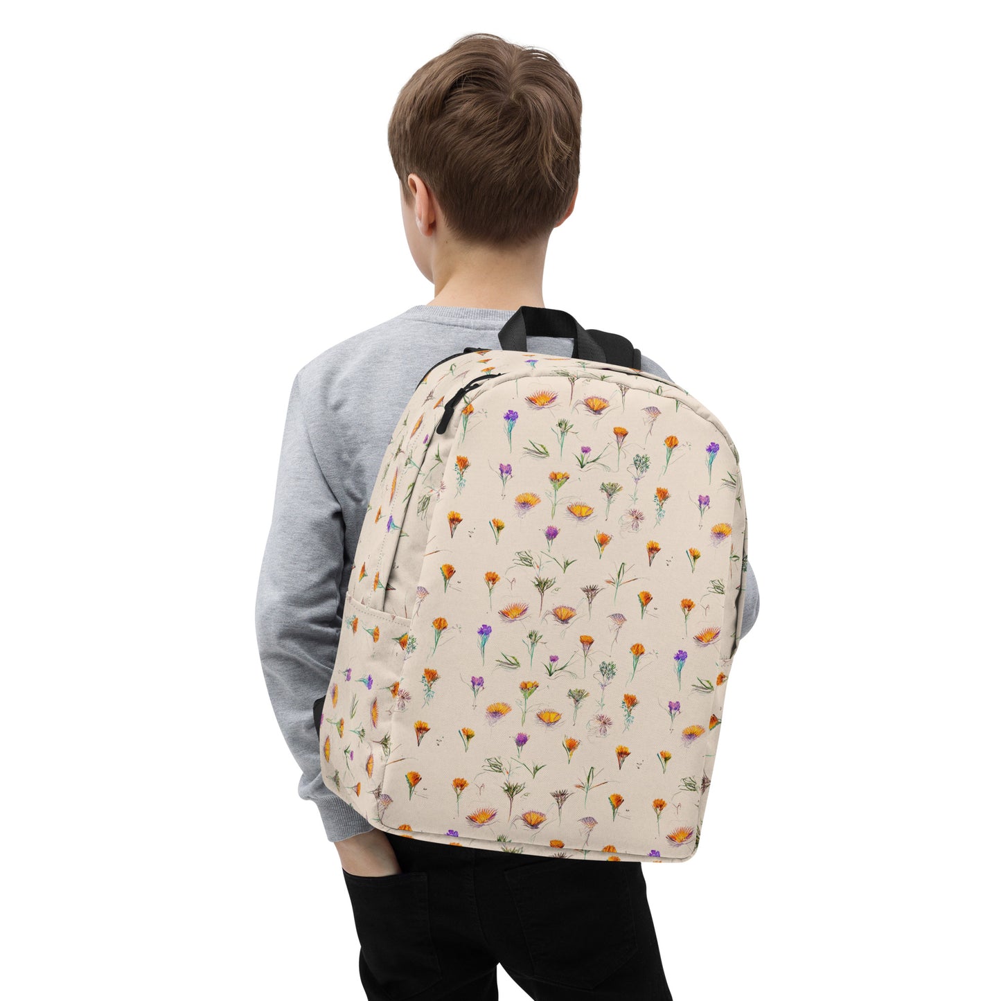 Sketches in Bloom Minimalist Backpack