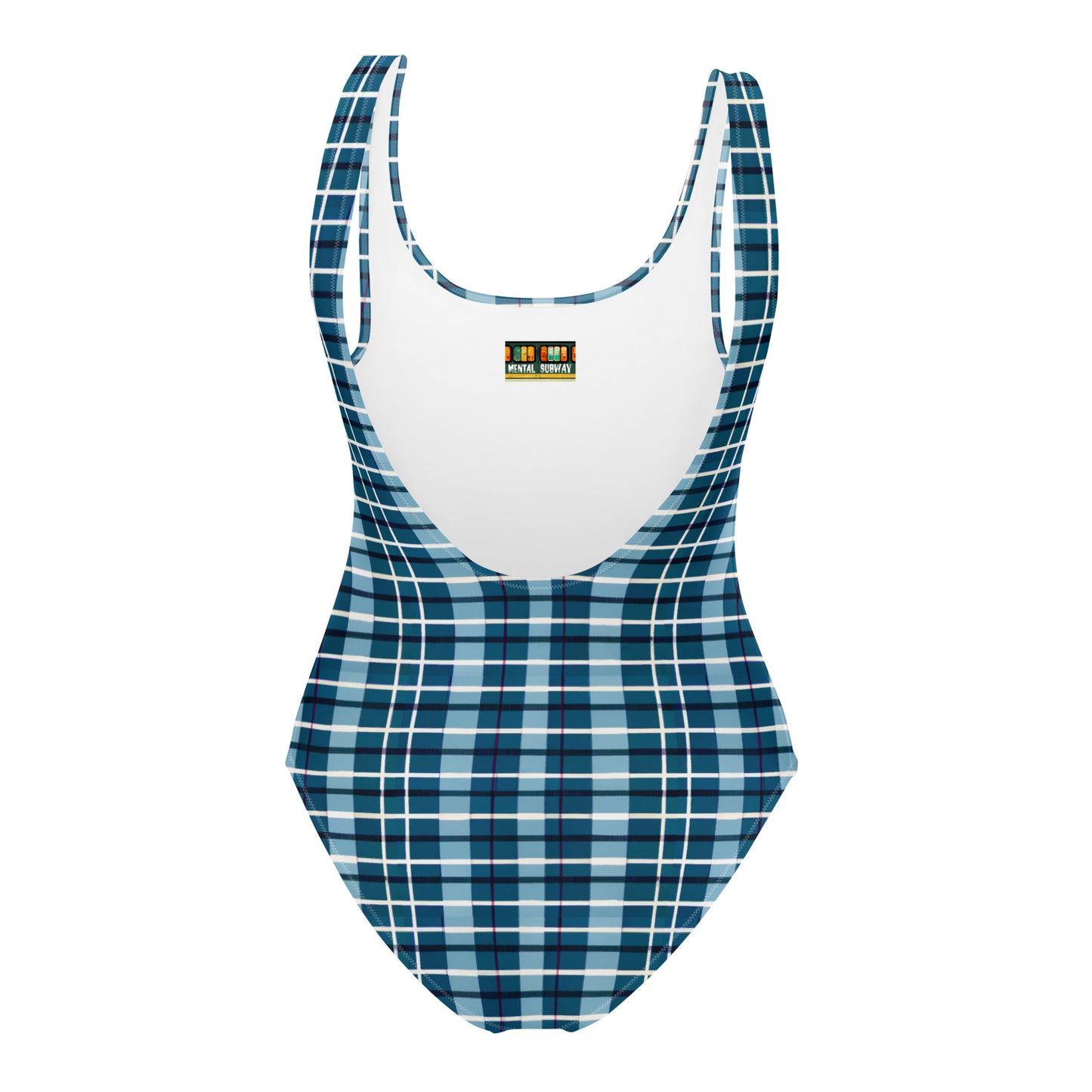 Scotsman’s Skyward Plaid One-Piece Swimsuit