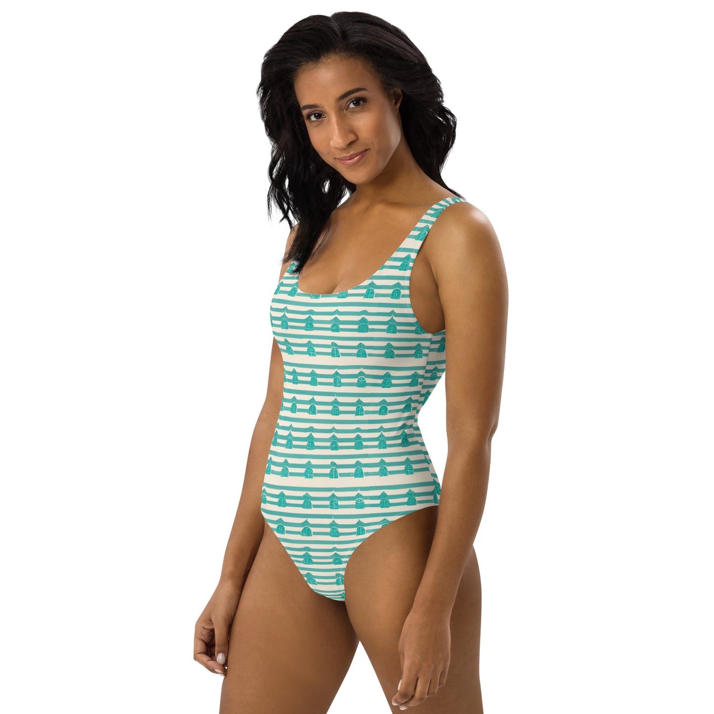 Beachfront Property Women’s One-Piece Swimsuit