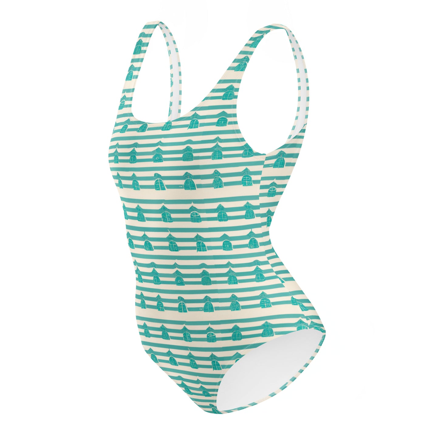 Beachfront Property Women’s One-Piece Swimsuit