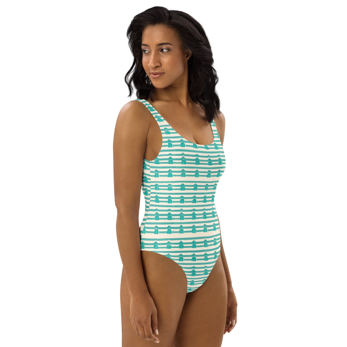 Beachfront Property Women’s One-Piece Swimsuit