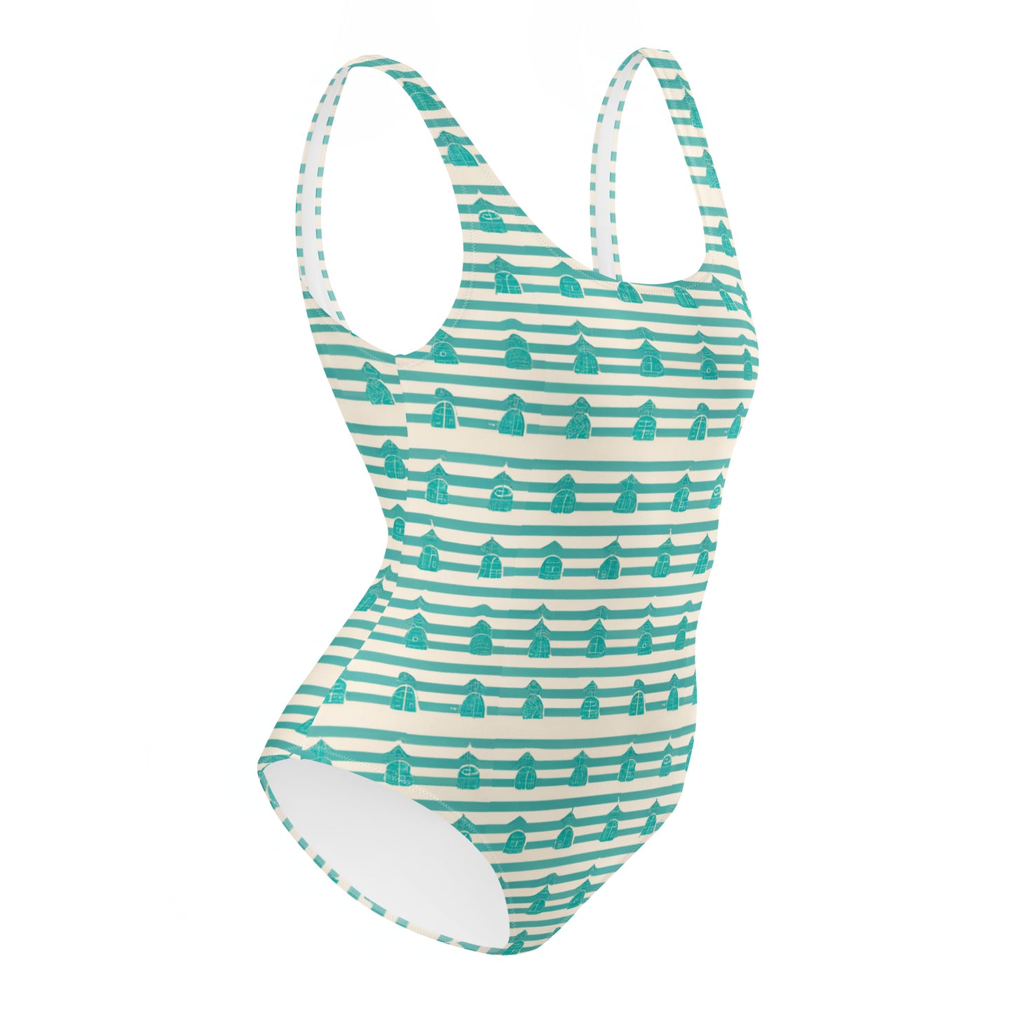 Beachfront Property Women’s One-Piece Swimsuit