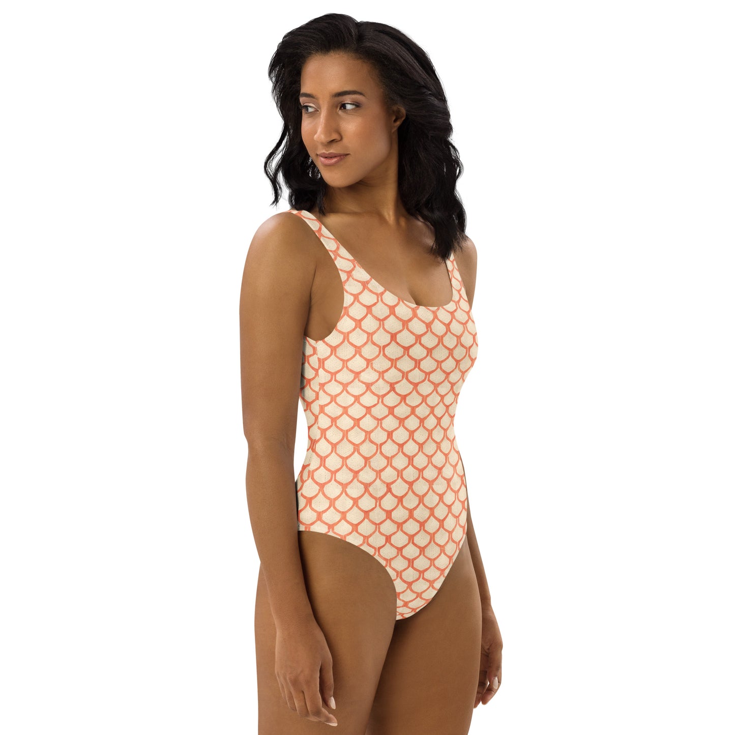 Coy Mermaid One-Piece Swimsuit