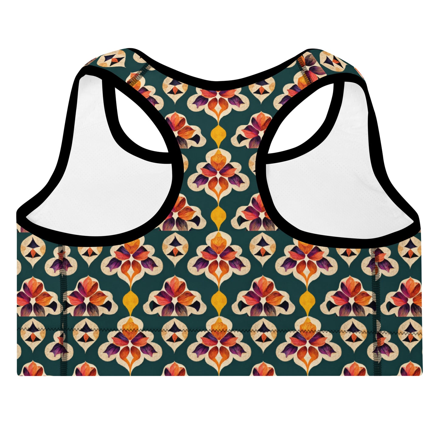 Ifrane’s Rainbow Blossoms Padded Sports Bra