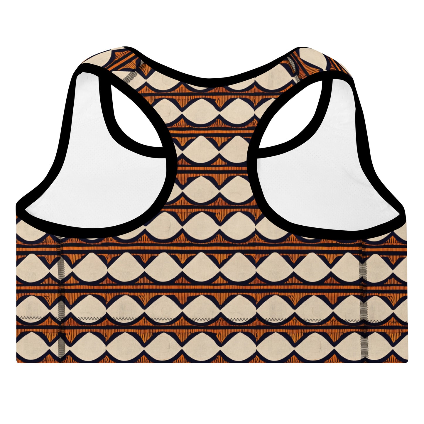 Kilimanjaro Creamsicle Padded Sports Bra