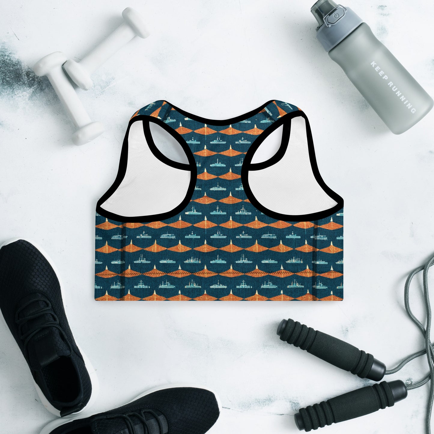 Mariners Melody Padded Sports Bra