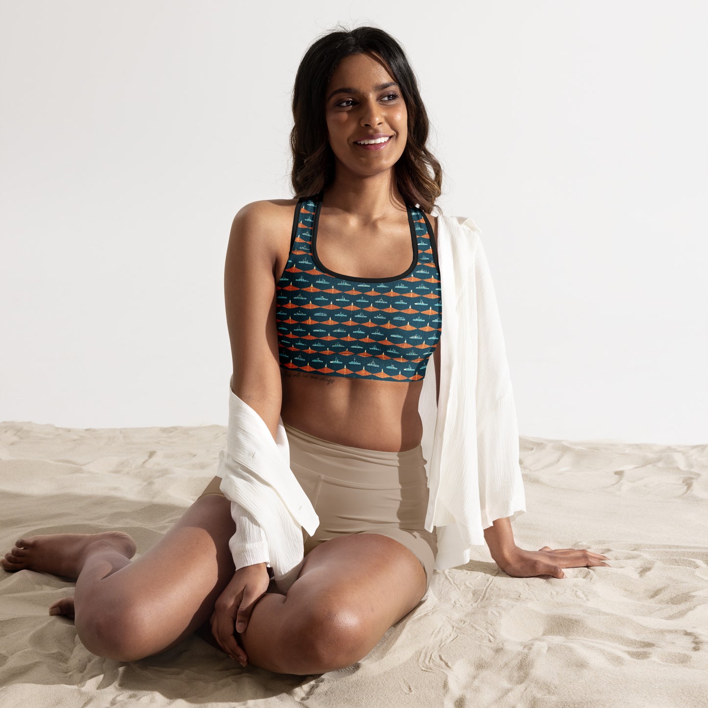 Mariners Melody Padded Sports Bra