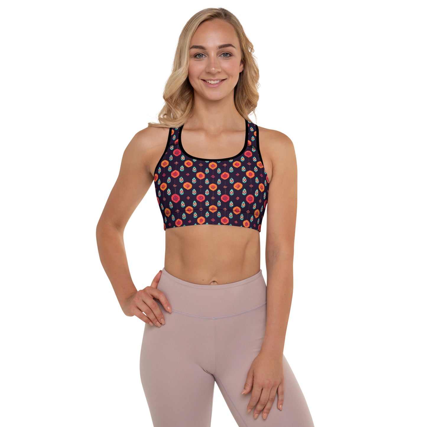 Free Spirited Flora Padded Sports Bra