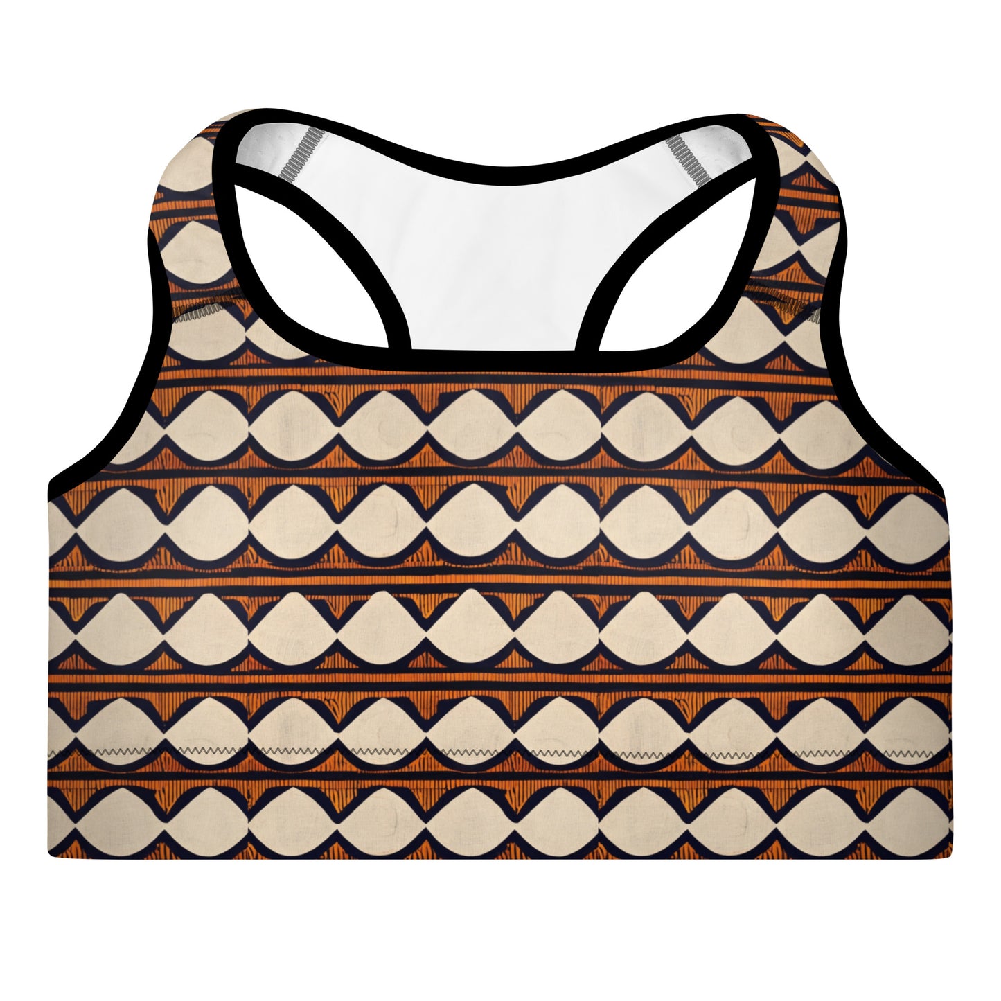 Kilimanjaro Creamsicle Padded Sports Bra