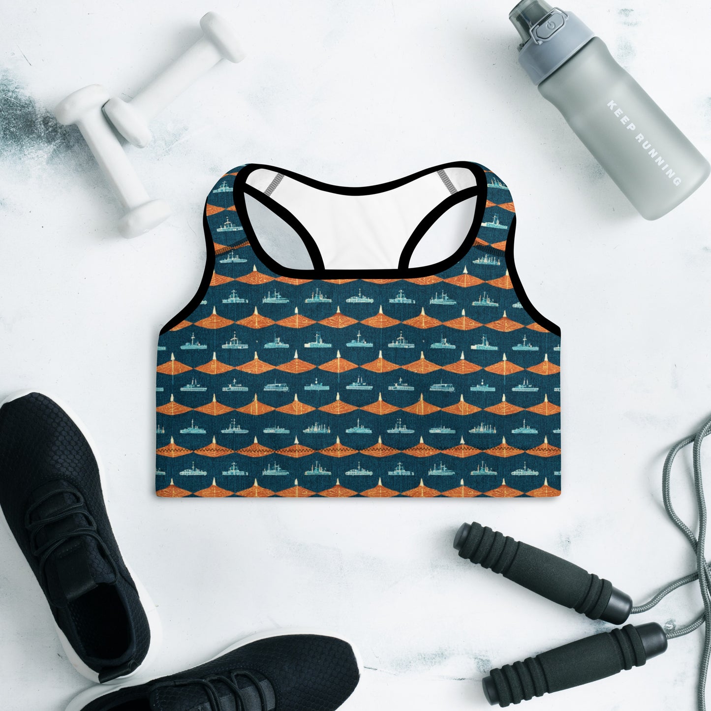 Mariners Melody Padded Sports Bra