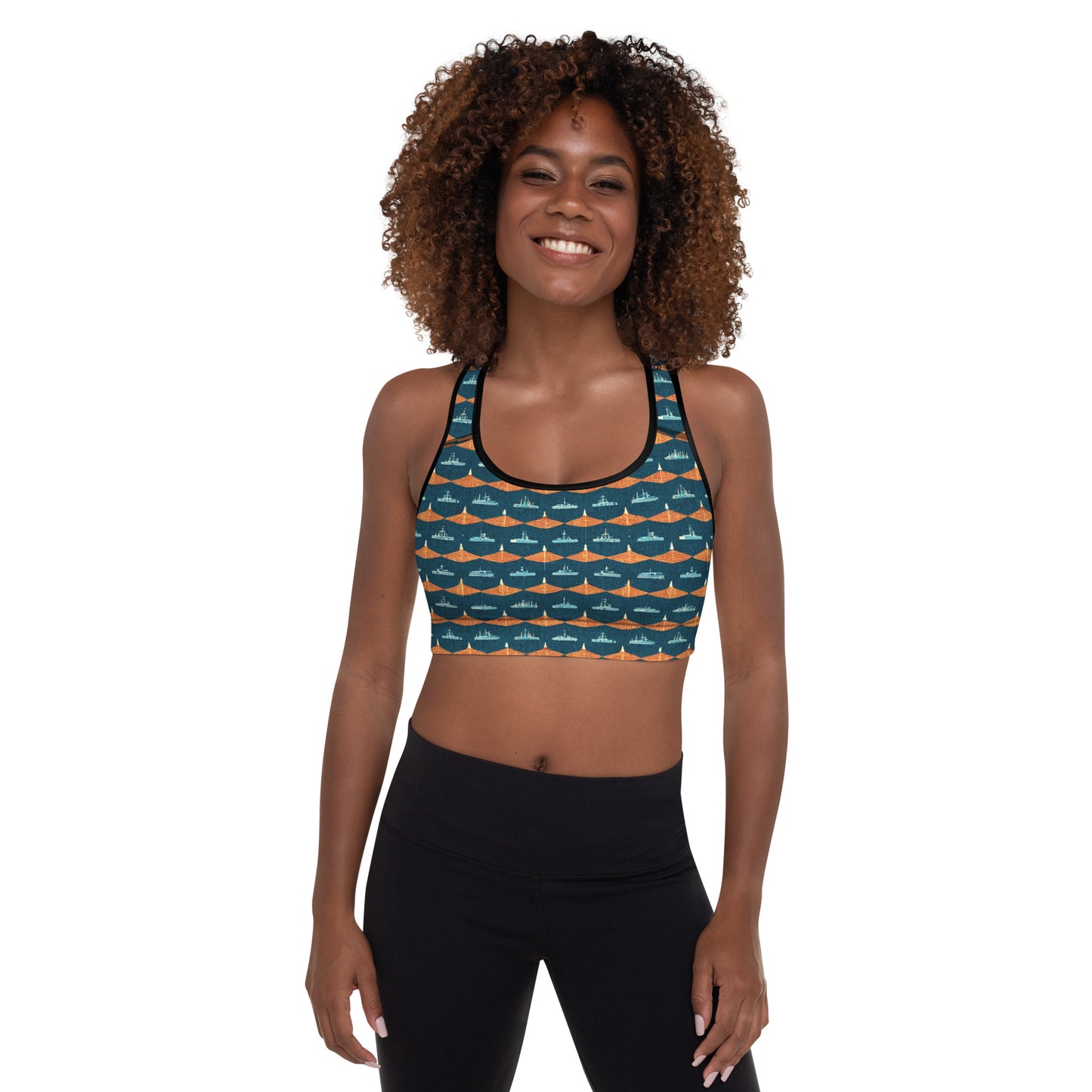 Mariners Melody Padded Sports Bra