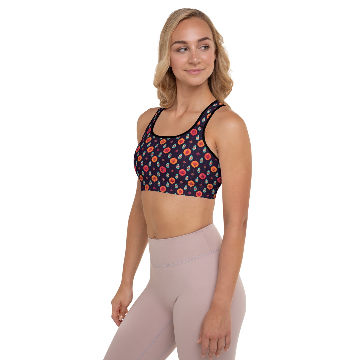 Free Spirited Flora Padded Sports Bra