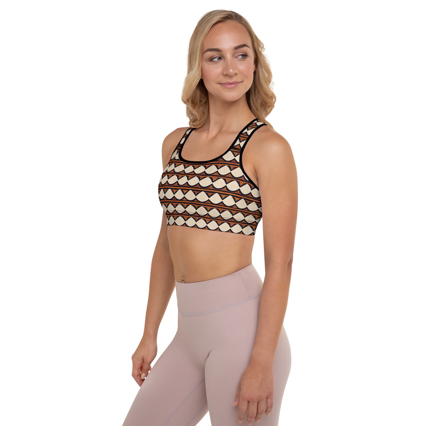 Kilimanjaro Creamsicle Padded Sports Bra