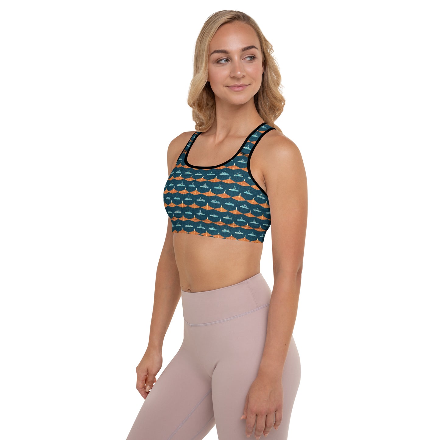 Mariners Melody Padded Sports Bra