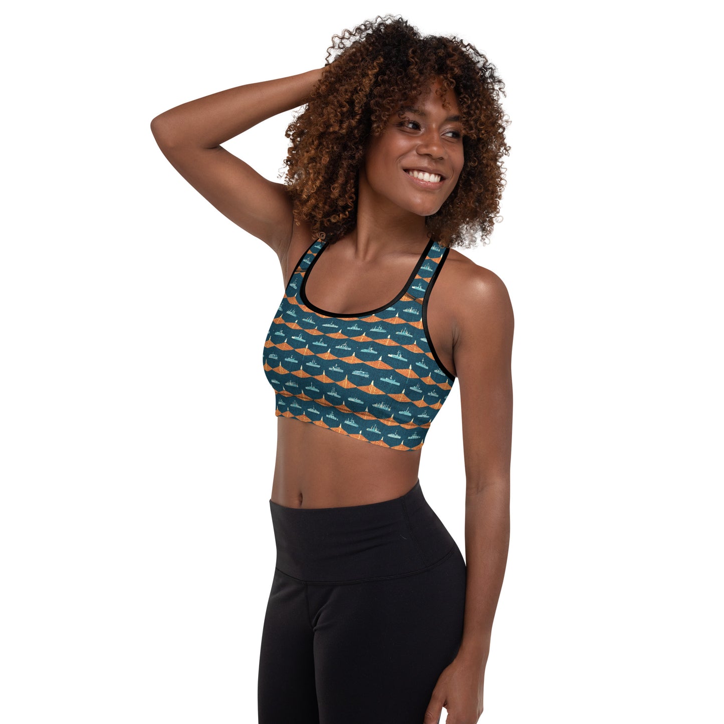 Mariners Melody Padded Sports Bra